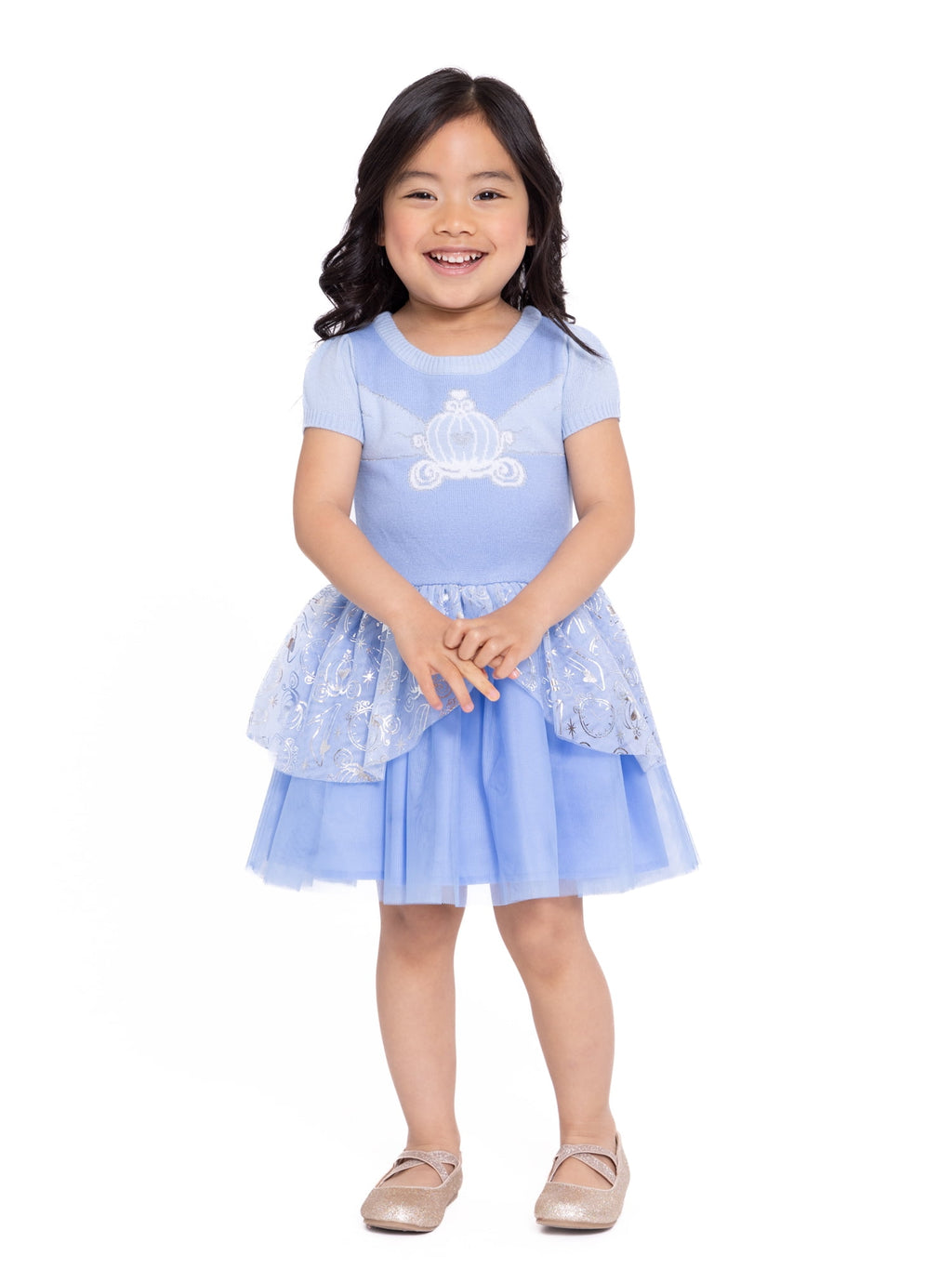 Toddler Girl Elf Velour Cosplay Dress, Sizes 12M-5T
