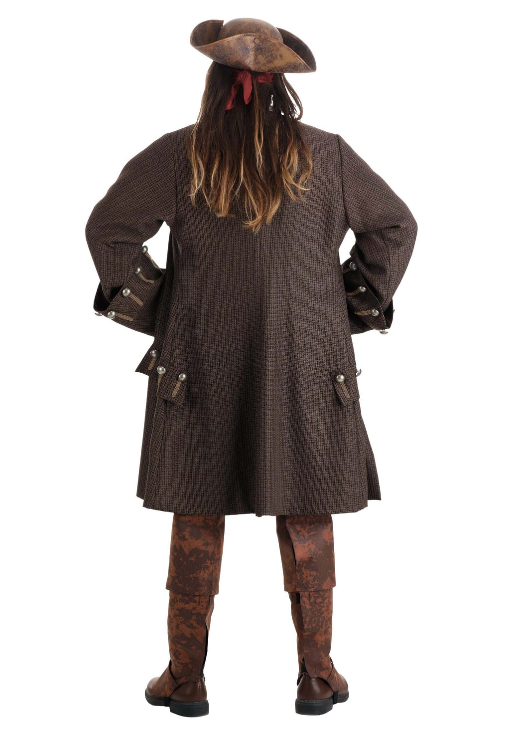 Deluxe Jack Sparrow Pirate Costume for Men