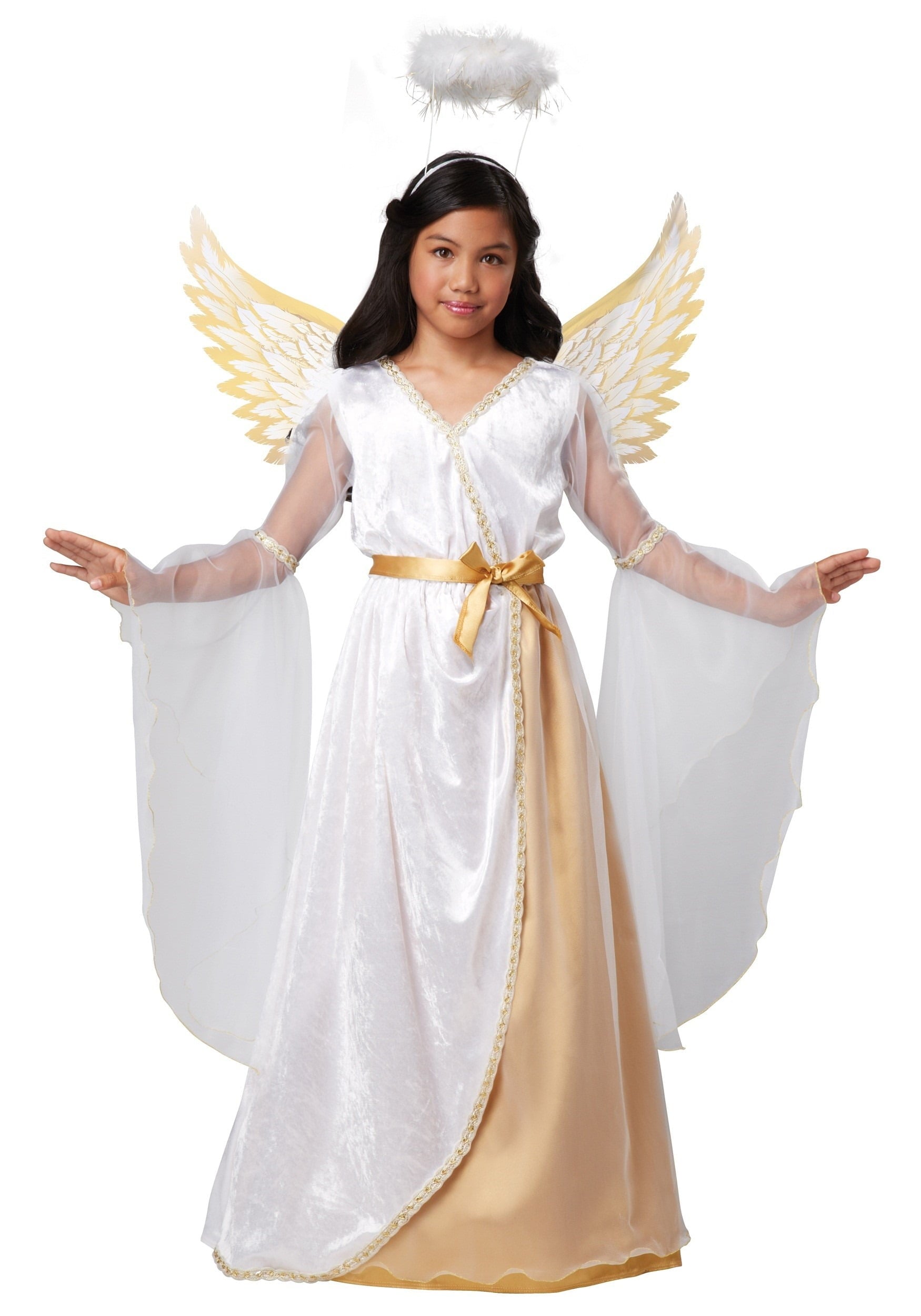 California Costumes Guardian Angel Girl's Halloween Fancy-Dress Costume for Child, L