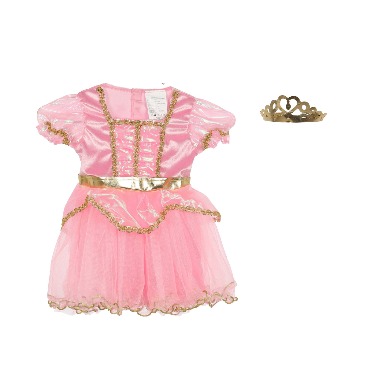 Pink Princess Halloween Costume for Infant, Size 12-18M, by Way to Celebrate