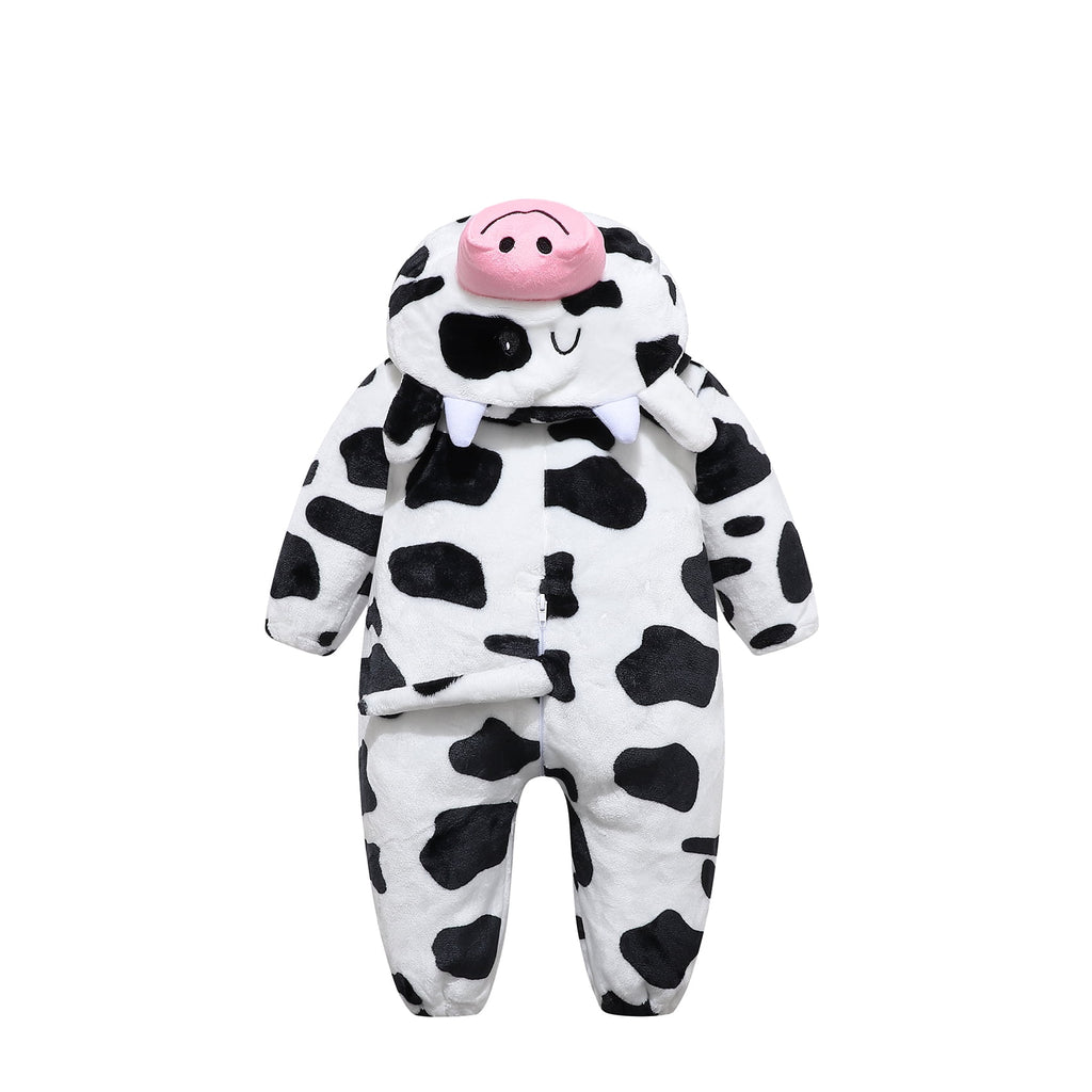 Baby White Cow Green Dinosaur Blue Shark Costumes Toddler Outfit Infants Romper