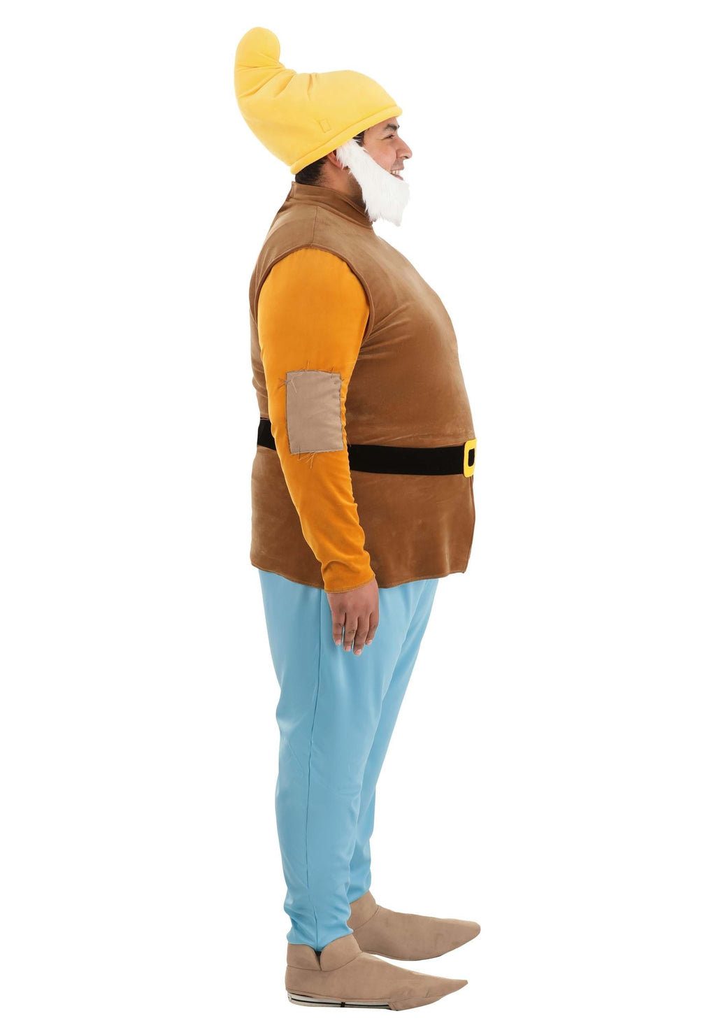 Men's Plus Size Disney Snow White Happy Dwarf Costume