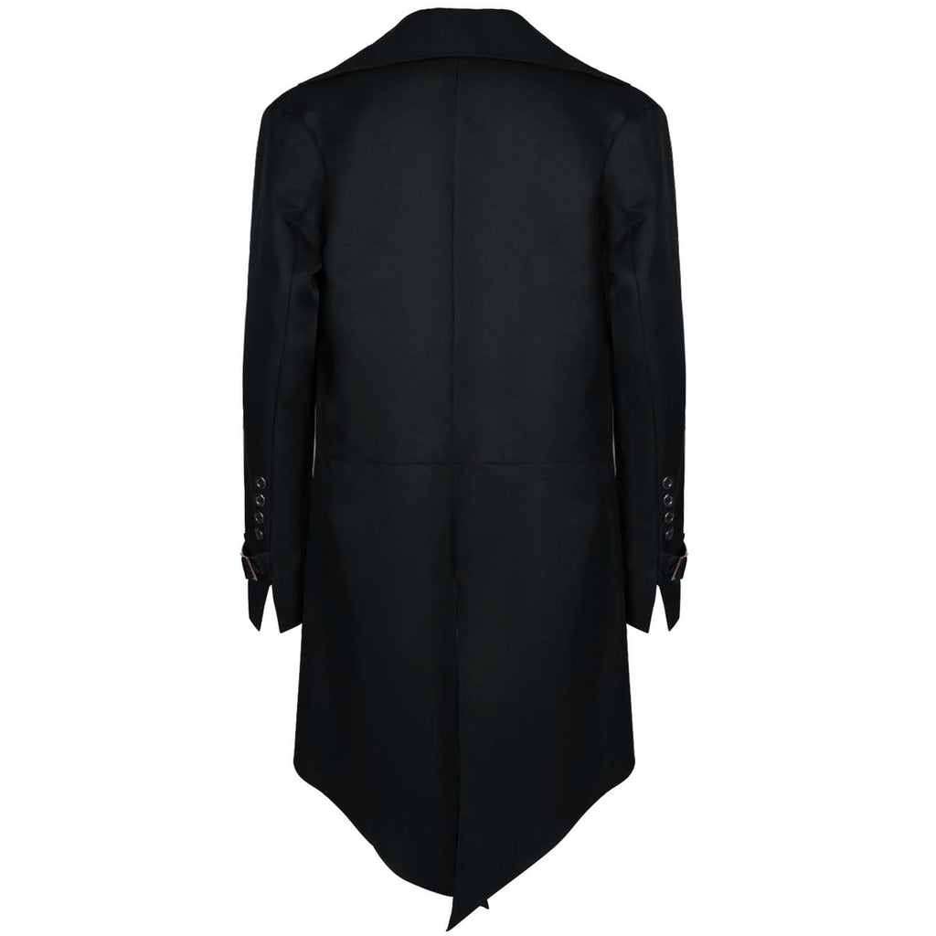 Men Clearance LYXSSBYX Mens Jackets Fall Fashion Halloween Men's Costume Men's Mid Length Retro Tuxedo Costume