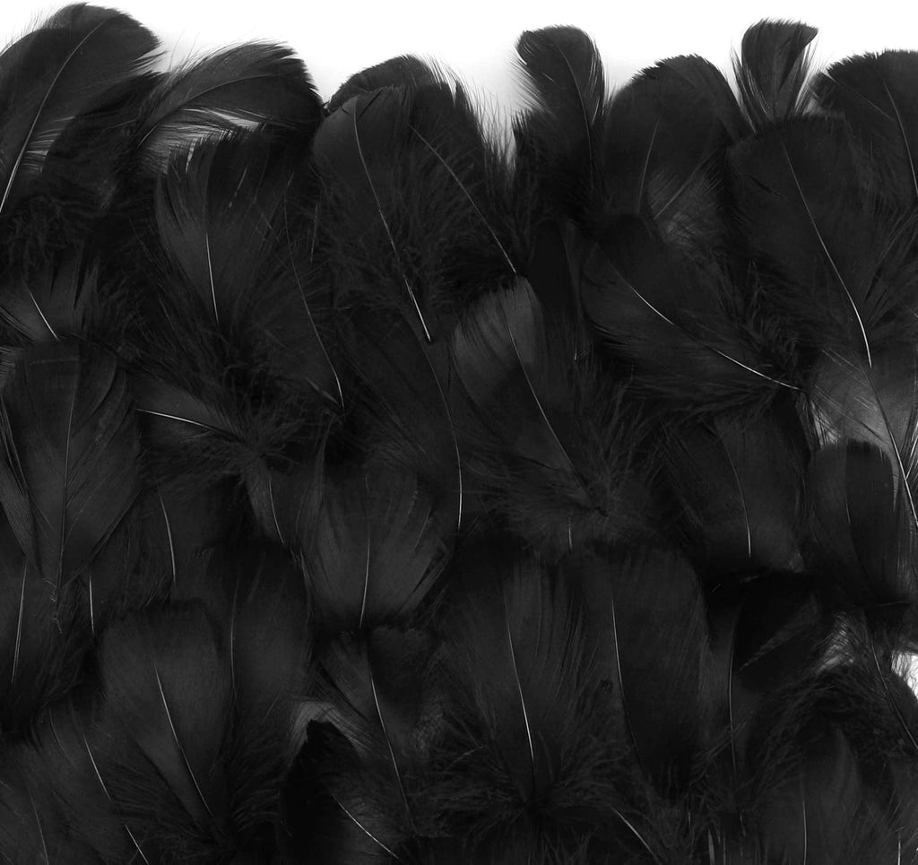 600PCS Red Feathers, 3-4.7 inch Feathers Bulk for DIY Crafts Wedding Halloween Costume Party Decorations Dream Catcher Supplies