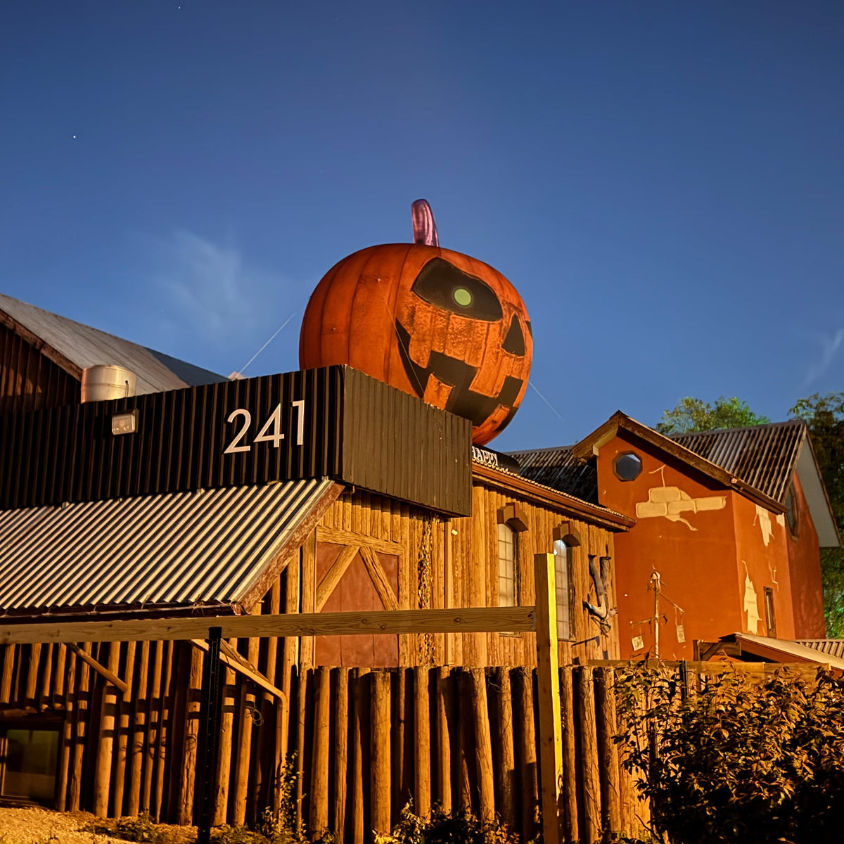 Wellcomer 20ft Giant Inflatable Pumpkin with Blower - Halloween Outdoor Decor