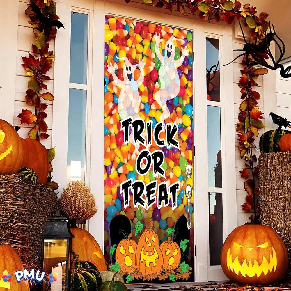 PMU Halloween Microwave Door Decoration 12in x 24in (1/pkg) Pkg/1