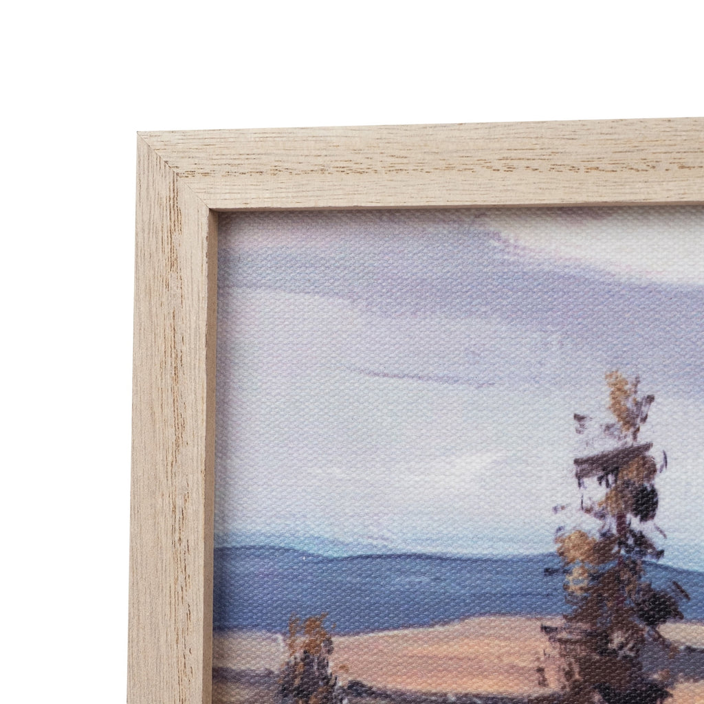 Countryside Ghost Framed Wall Art, Multicolor, 8" x 12", Halloween by Way To Celebrate