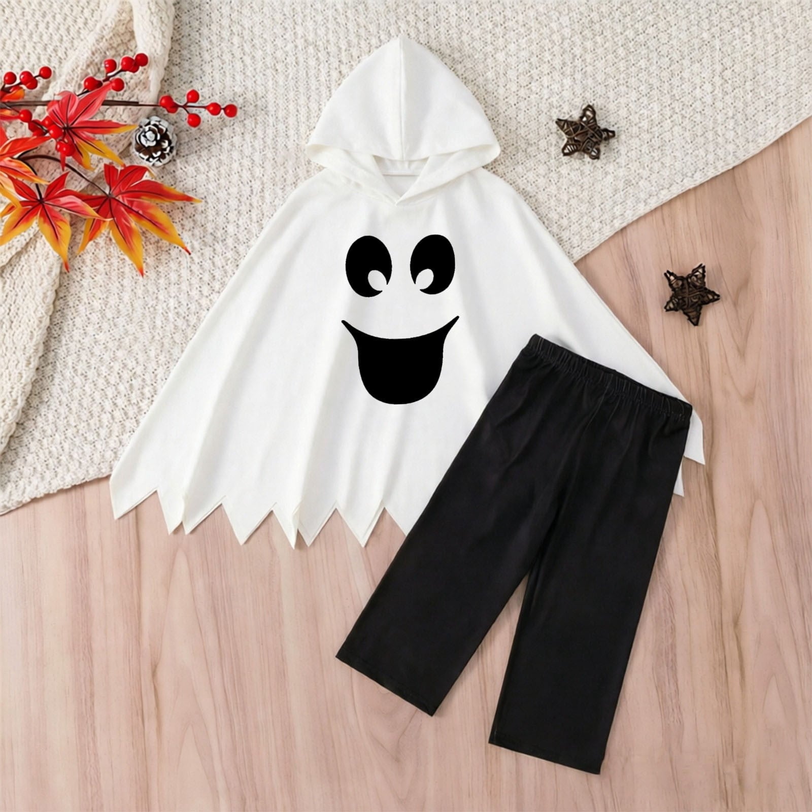 LIIPEE Halloween Party Outfit Sets For Boys Kids Comfortable Cute Casual Outfits 2 Piece Set,2-3 Years