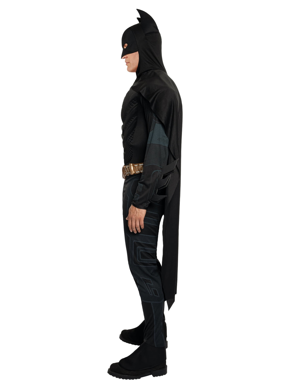 The Dark Knight Batman Deluxe Costume for Adults by Rubies, Men's XL
