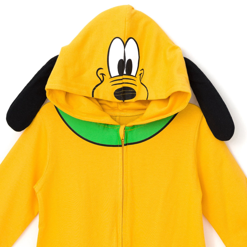 Disney Mickey Mouse Goofy Toddler Boys Zip Up Cosplay Coverall
