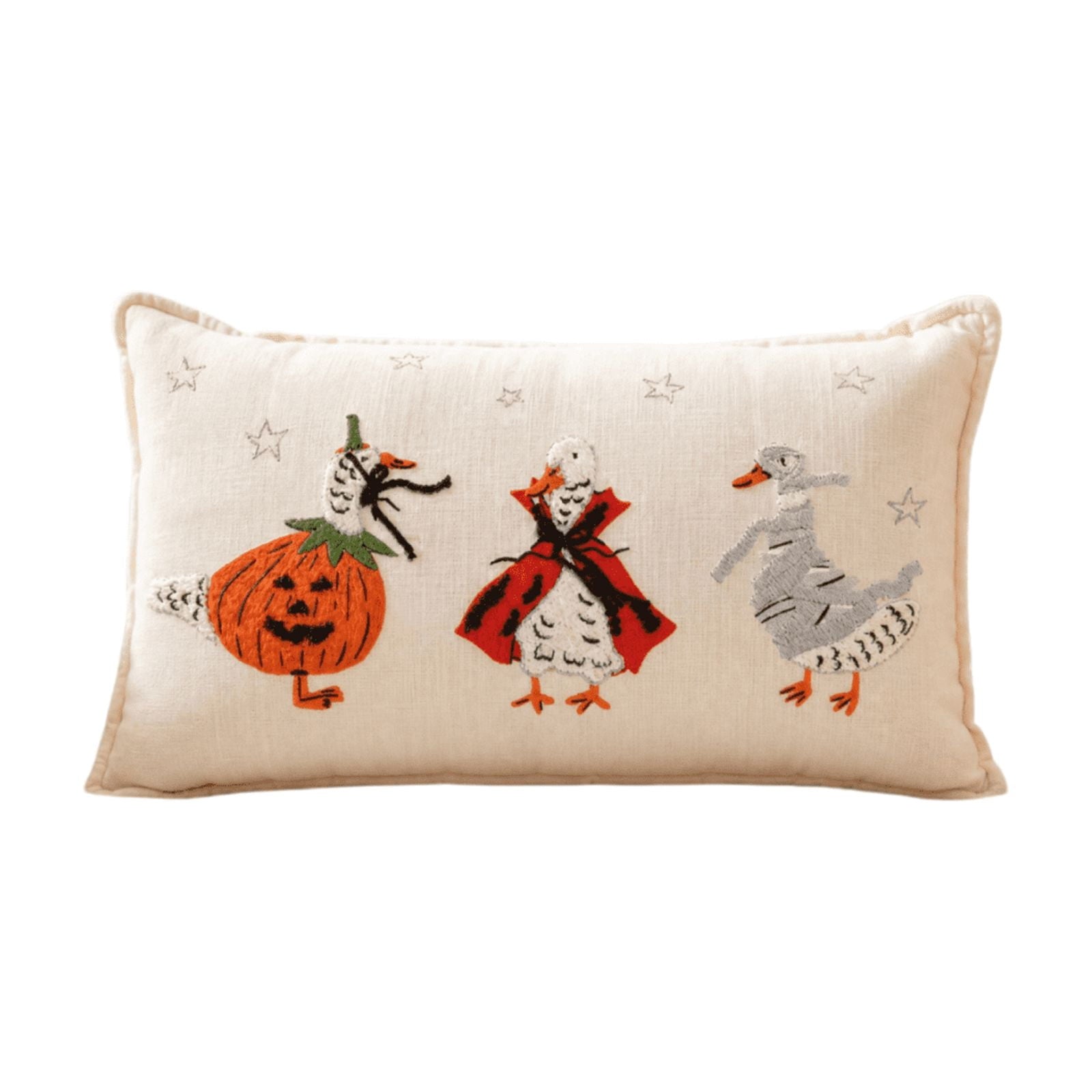 Halloween Ghost Reading Book Throw Pillow Cover, Spooky Library Bookshelf Skull Candlestick Decorative Pillowcase, Retro Halloween Cushion Cover