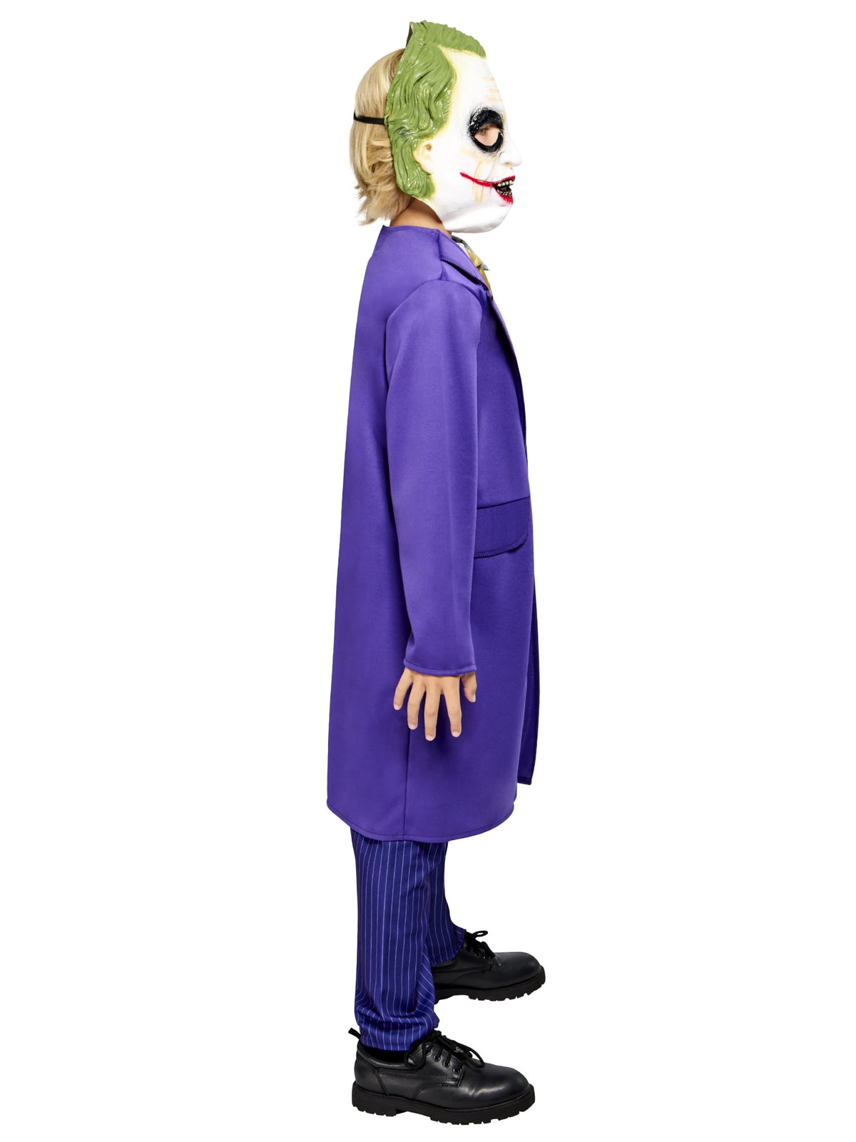 The Dark Knight Joker Deluxe Costume for Kids by Rubies, Boys Medium