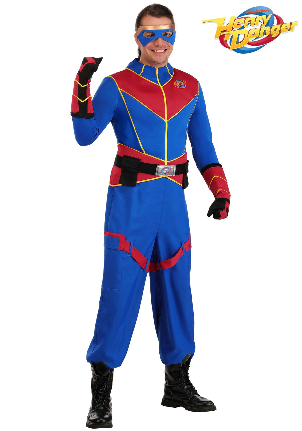 Men's Nickelodeon Henry Danger Captain Man Costume