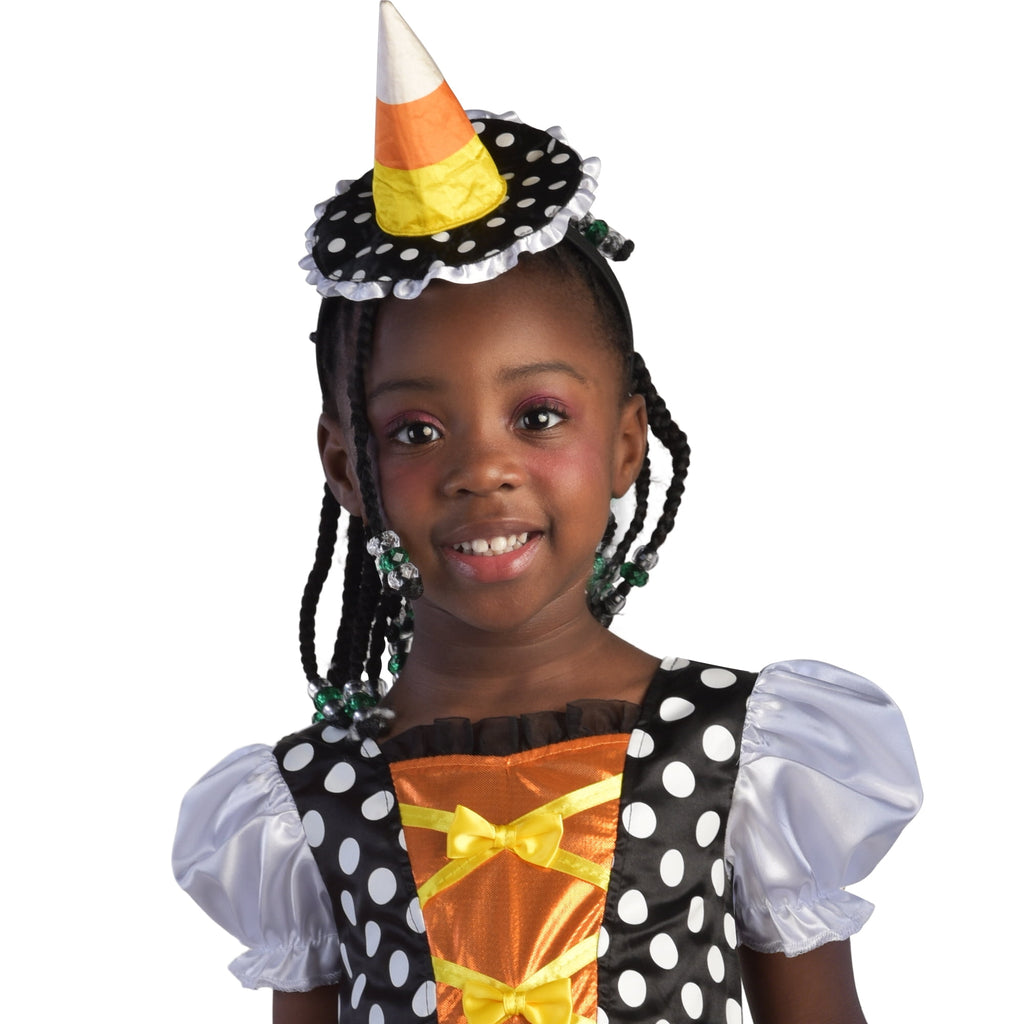 Candy Corn Witch Halloween Costume for Toddler, Size 2T, by Way to Celebrate