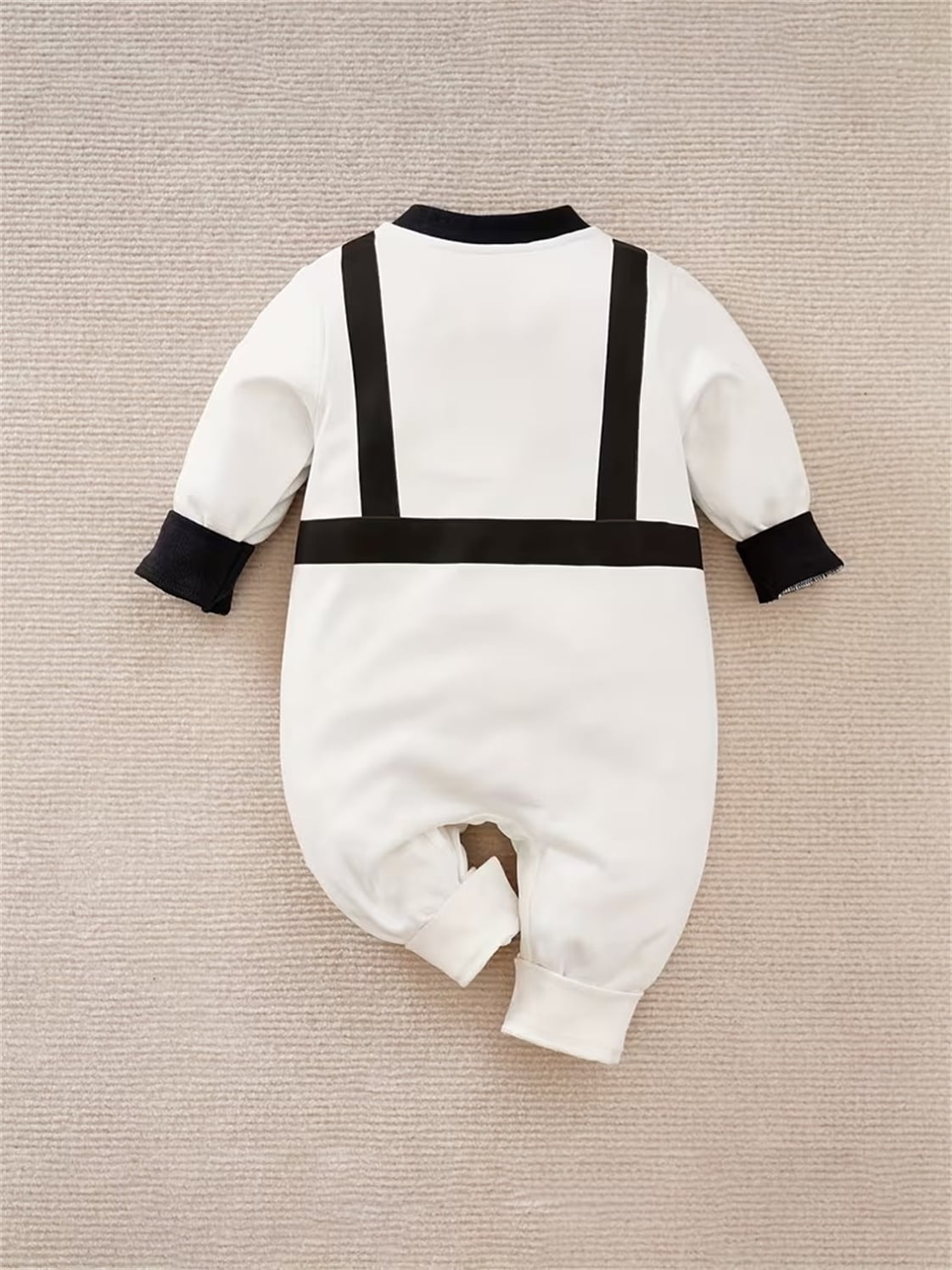 WIBACKER Baby Infant Boy Armor Printed Outfits 100% Cotton Newborn Boy Cosplay Party Jumpsuit Halloween Christmas Rompers