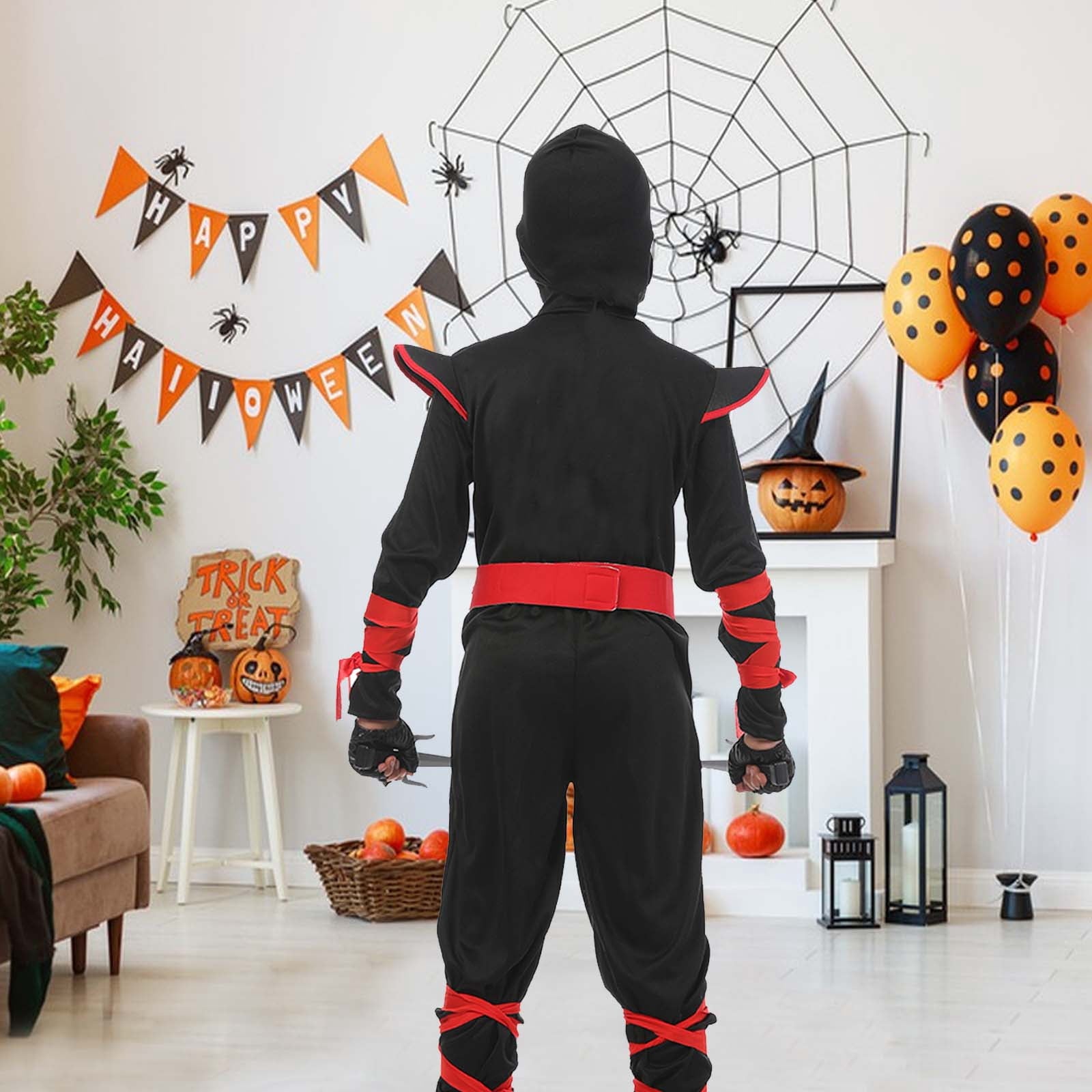 Ninja Costume Kids Ninja Muscle Costumes Boys Ninja Set Accessories Best Children Gift