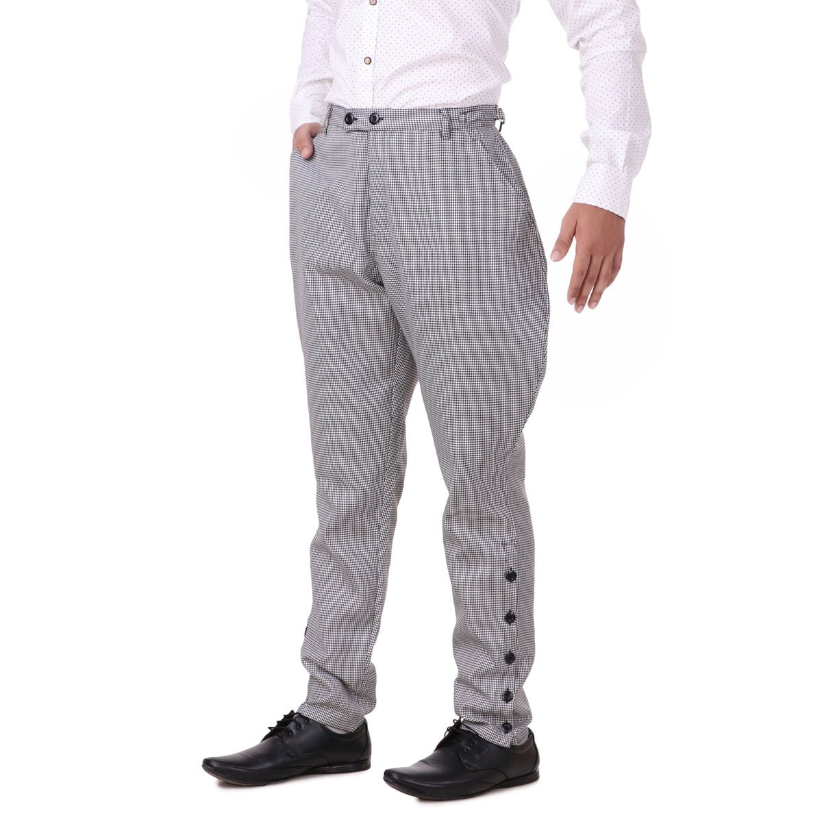 ThePirateDressing Men's Steampunk Victorian Cosplay Archibald Jodhpur Pants - Renaissance & Gothic Costume Trousers