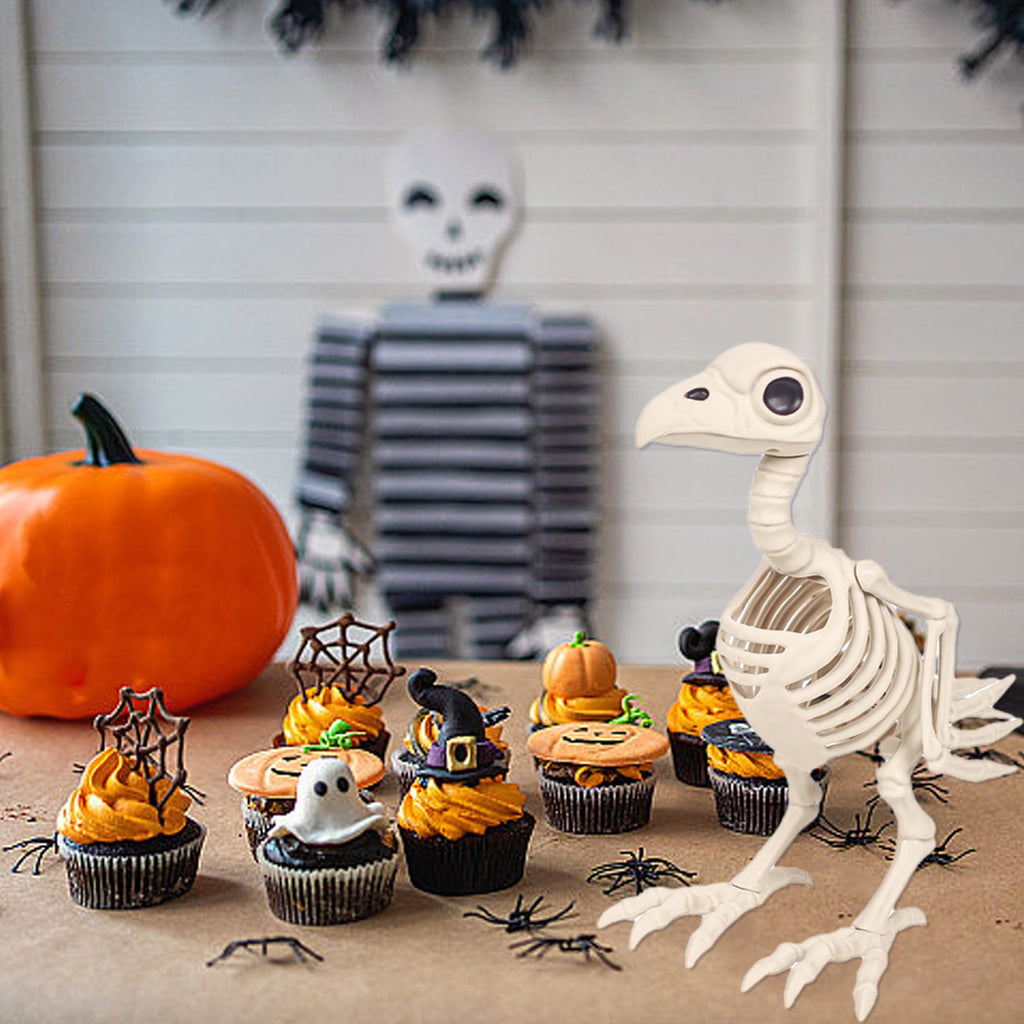 amlbb Halloween Decorations Outdoor Halloween Dark Terror Skeleton Decoration Props Set Up Ghost House Halloween Decor on Clearance