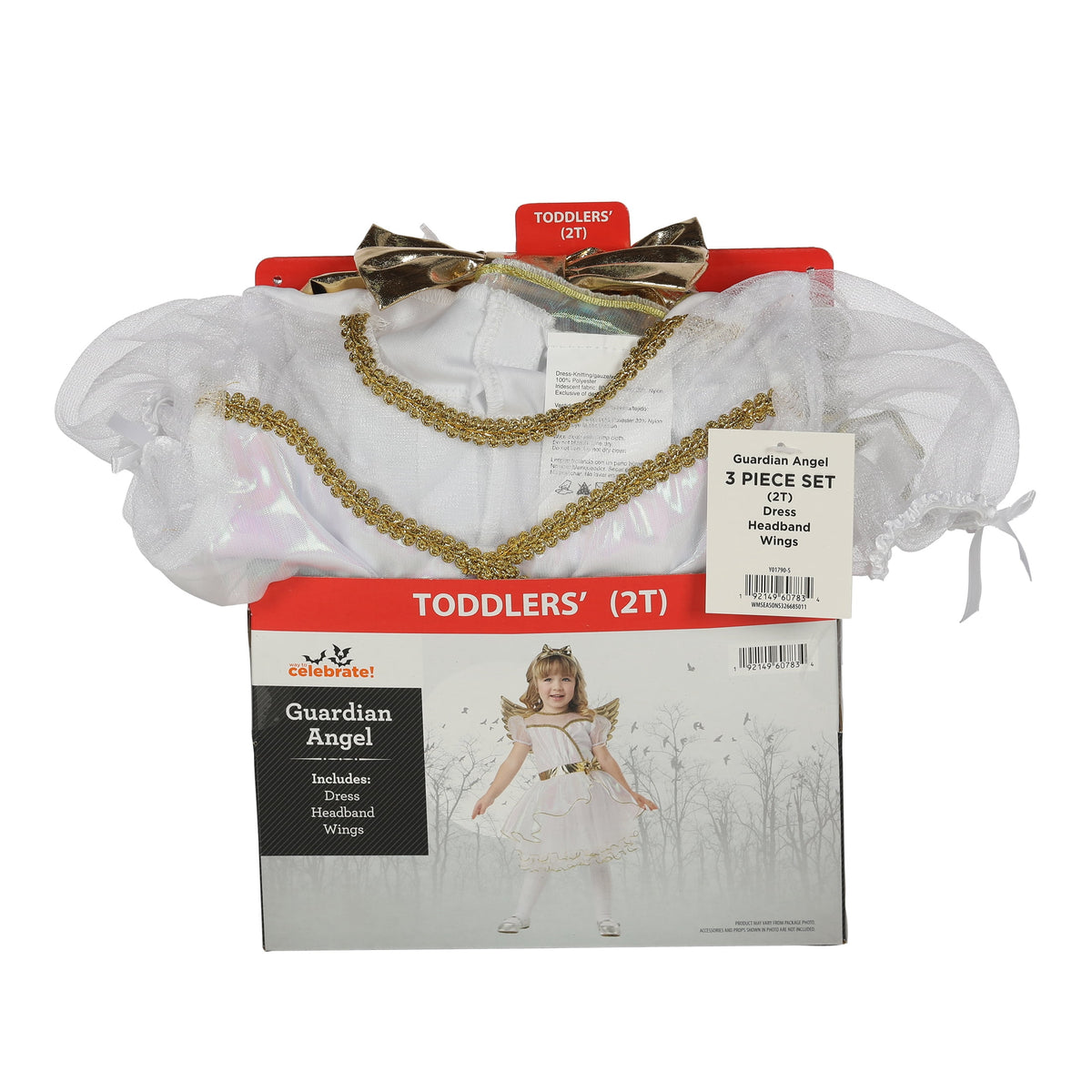 Angel Halloween Costume for Infant, Size 12-18M, by Way to Celebrate