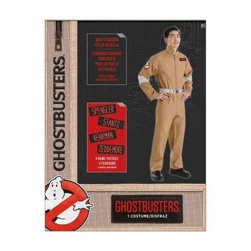 Amscan Ghostbusters Classic Style Costume Men's Plus XXL (48-52)