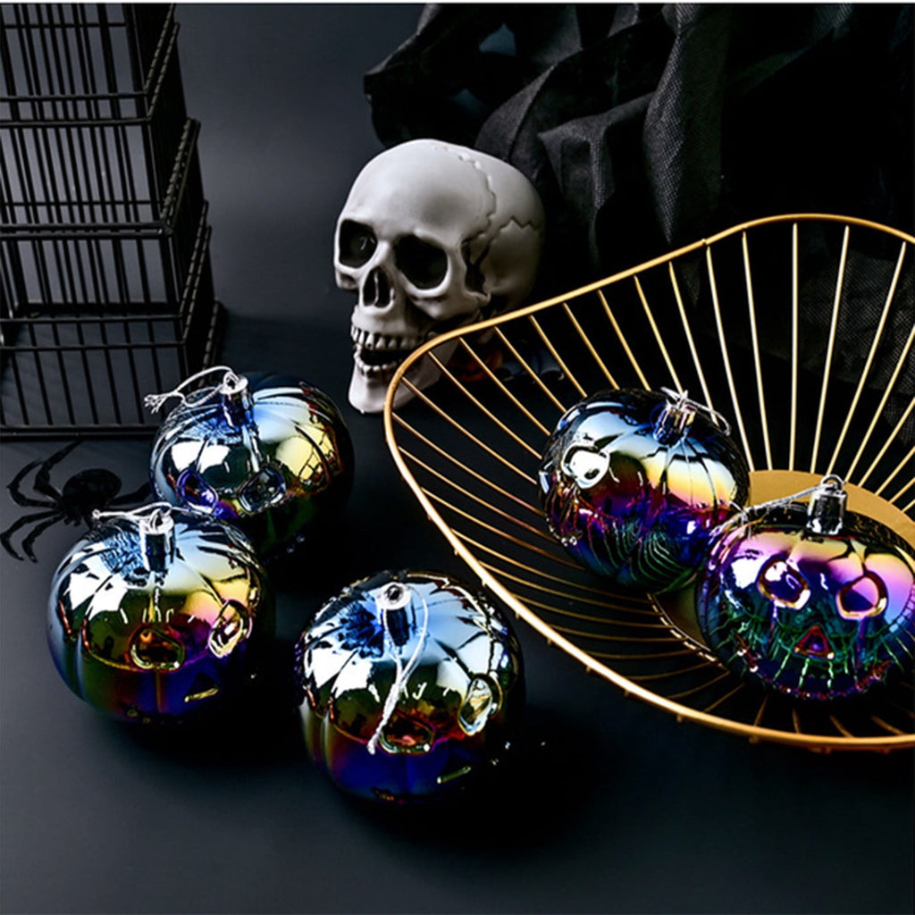 1Pc Halloween Mini Pumpkin Branches Artificial Black Twigs Vase Fillers for Table Mantel Centerpiece Creepy Gothic Scary House Decor