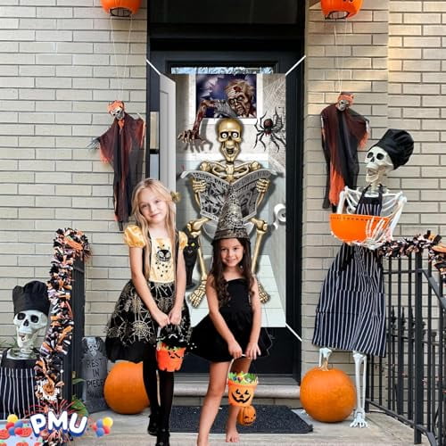 PMU Halloween Microwave Door Decoration 12in x 24in (1/pkg) Pkg/1