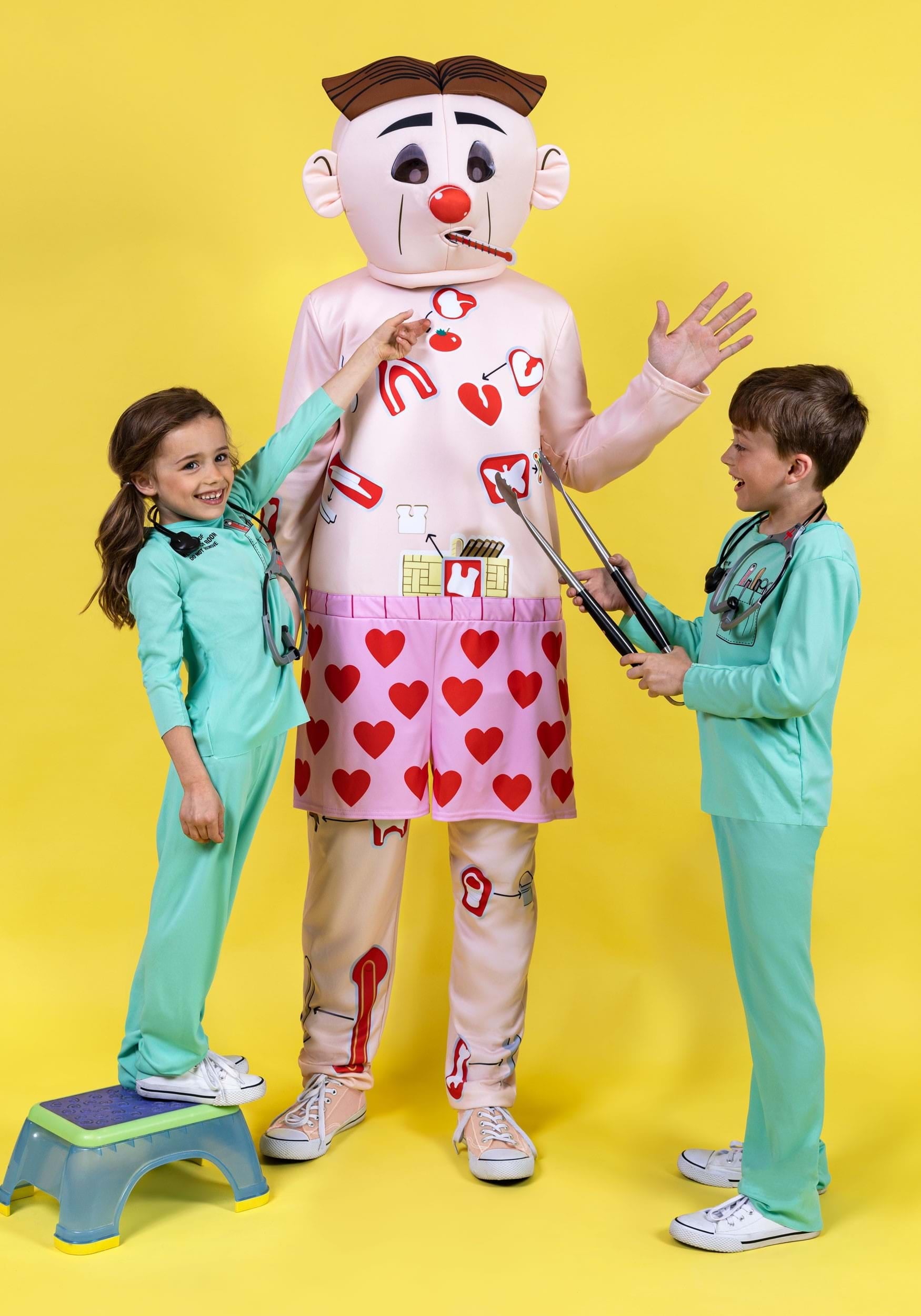 Men's Operation Game Costume