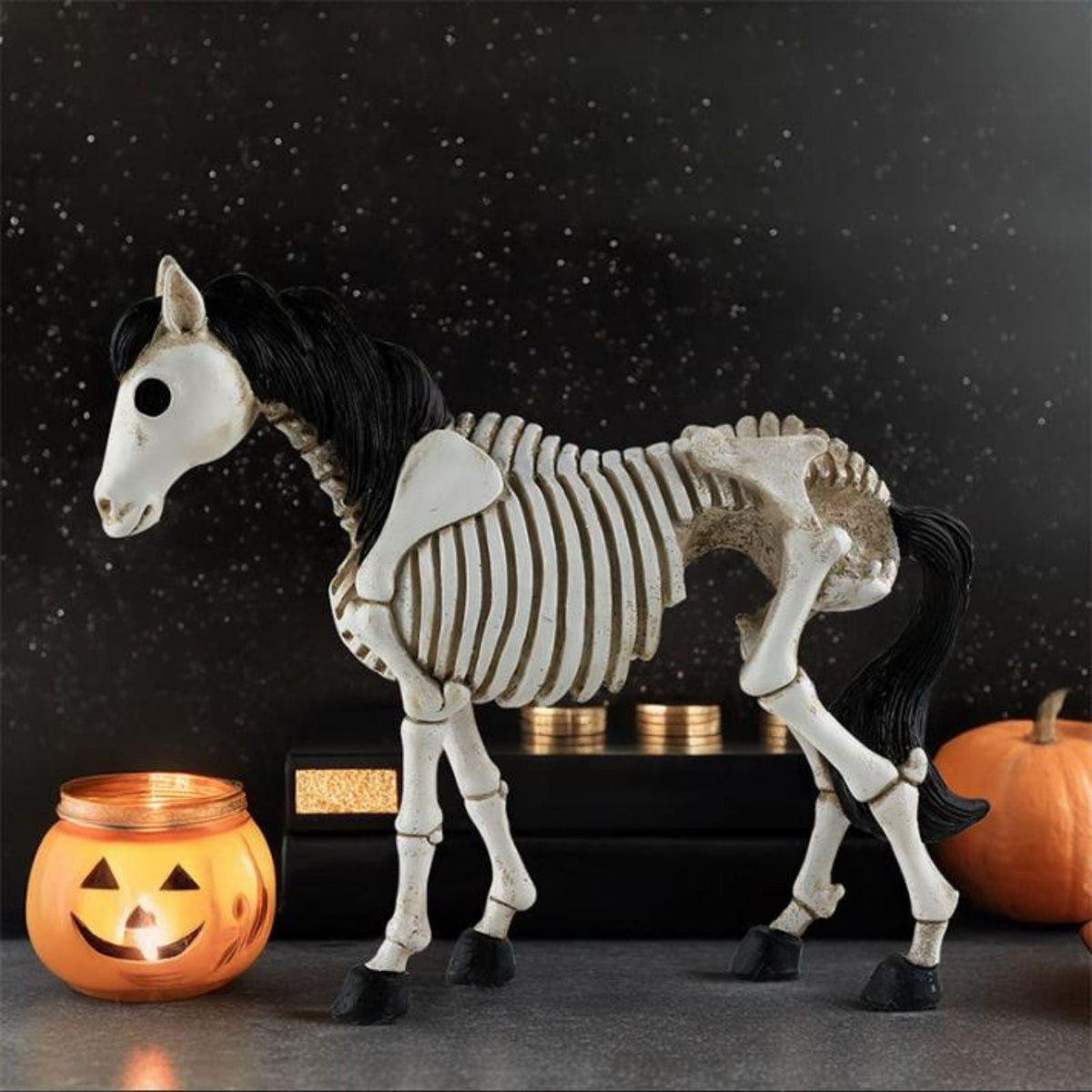 amlbb Halloween Decoration Halloween Skeleton Horror Decorations Simulation Animals Skeleton Ornaments Bar Decoration Frogs Skeleton on Clearance