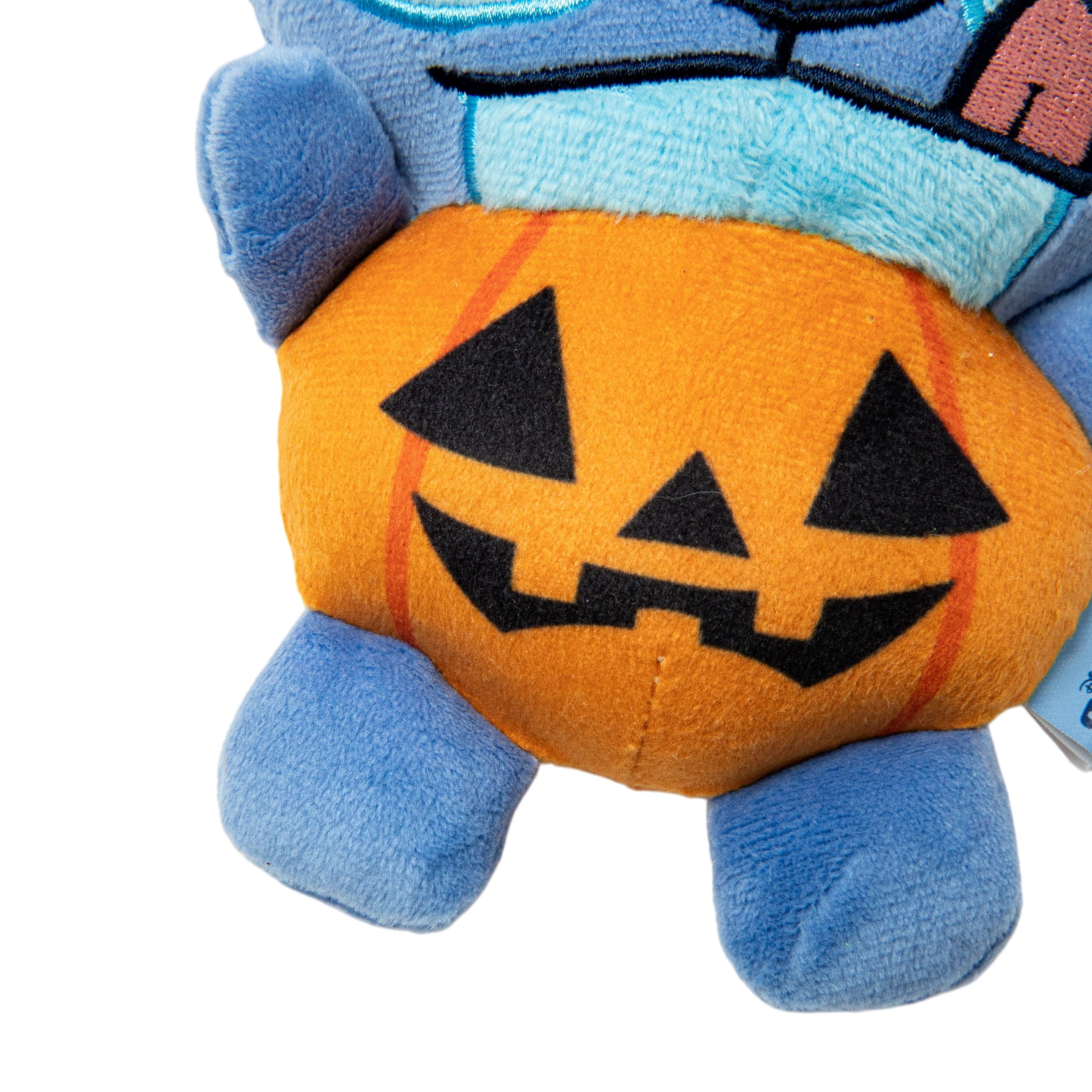 Disney Halloween Dog Toy, Nightmare before Christmas, Zero, Plush, Squeaky, Black & White, 8.66"