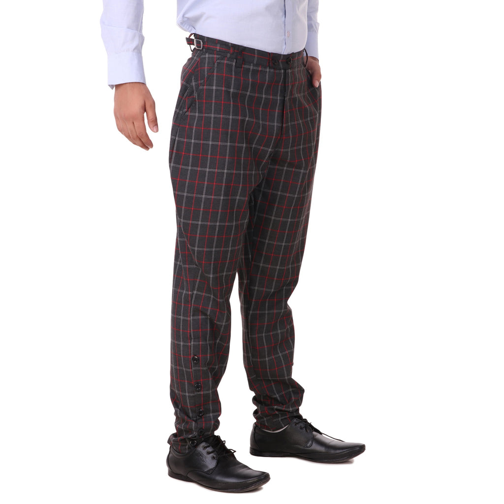 ThePirateDressing Men's Steampunk Victorian Cosplay Archibald Jodhpur Pants - Renaissance & Gothic Costume Trousers
