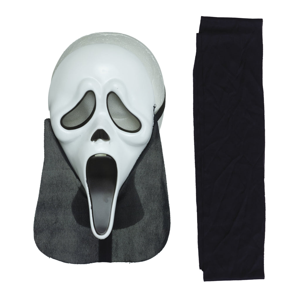 Scream Ghostface 3pc Halloween Costume for Adults, Men's Size M-XL (32-42), by Fun World