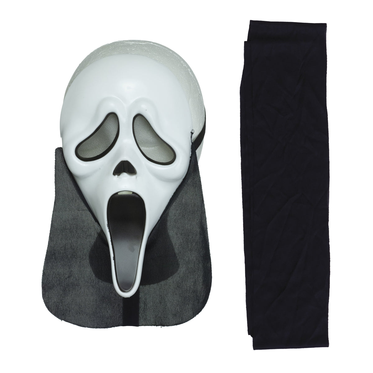 Scream Ghostface 3pc Halloween Costume for Adults, Men's Size M-XL (32-42), by Fun World