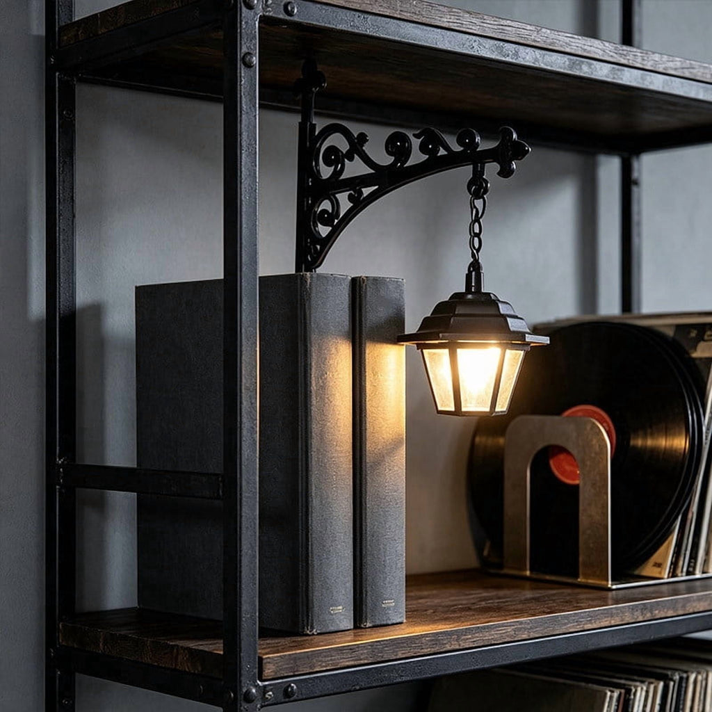 Halloween Ghost Library Lantern Decorative Bookshelf Lighting, Reading Book Shelf Lights for Study Reading Corner Home Library Gift for Book Lovers Bookworms