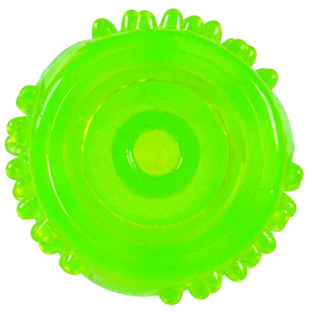 Hyper Pet Dura-Squeaks Durable Non-Toxic TPR Bouncing Super Squeaky Dog Toy, Stick, Green