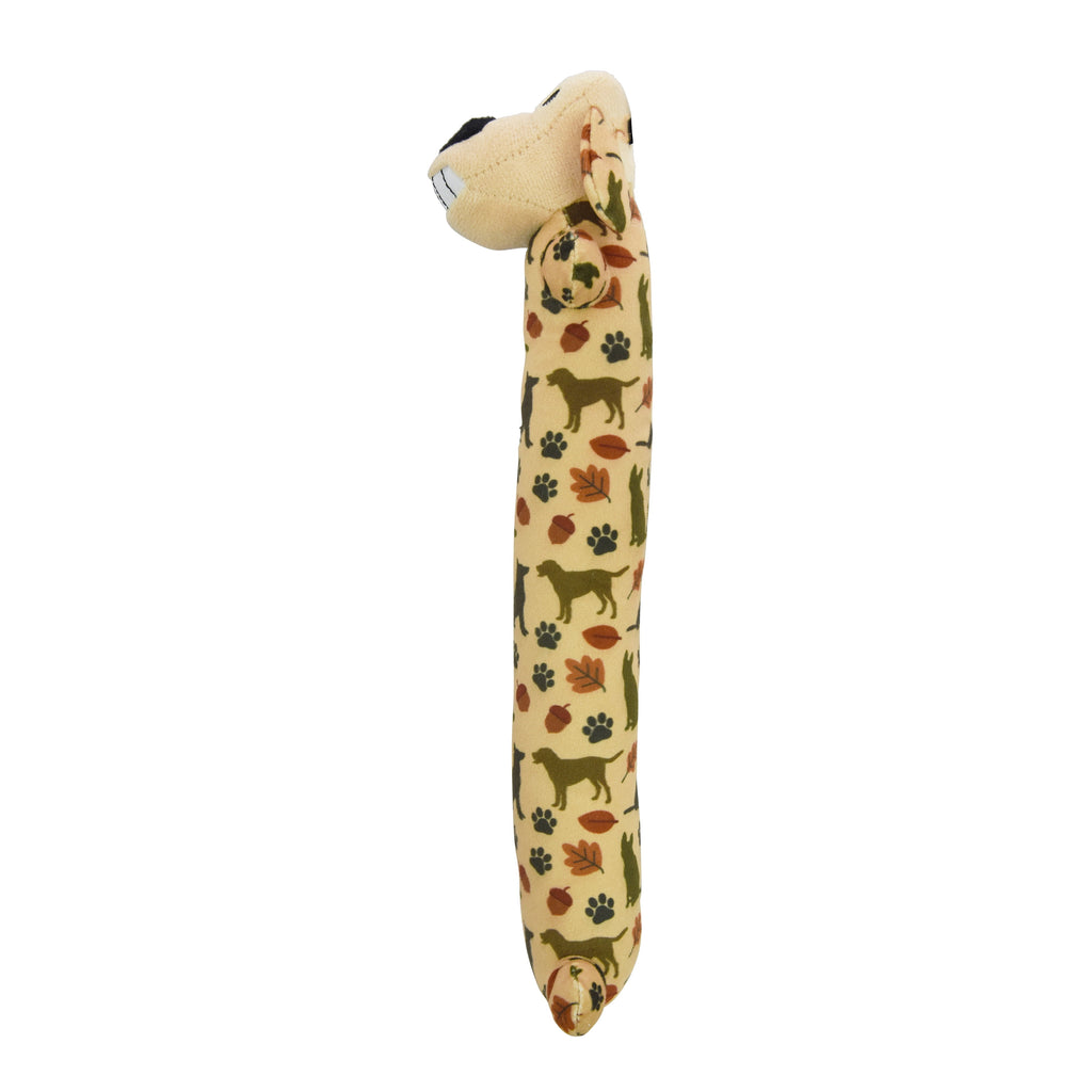 Multipet Fall Pattern 12” Smiling Dog 2pc Dog Toy Value Pack
