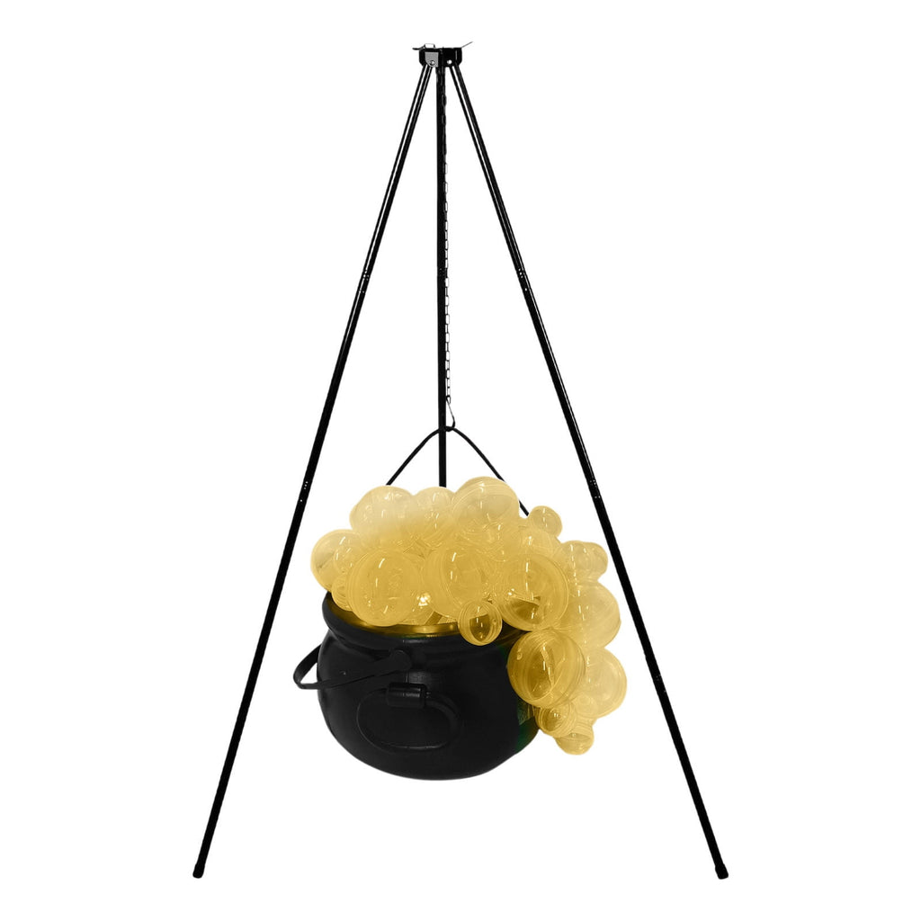 Muecwrye Halloween Decorations Outdoor, Halloween Clearance! Halloween Witches Cauldron with Lights, DIY Bubbling Cauldron Set Decor for Home Porch Outside, Halloween Party Supplies( Without Tripod)