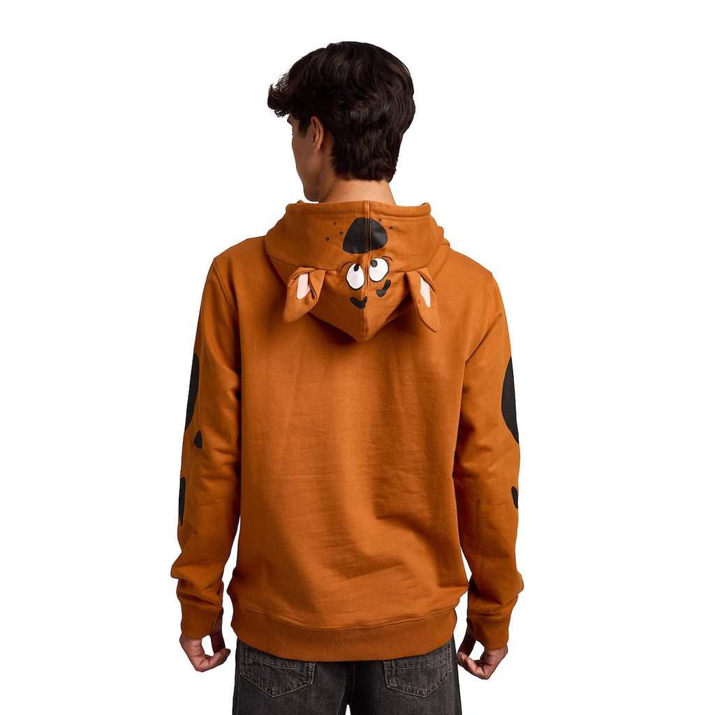 Scooby Doo Men's Character Cosplay Hoodie -XL