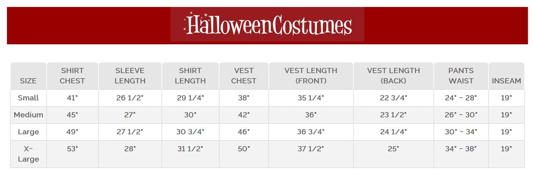 Captain Jack Sparrow Mens Costume