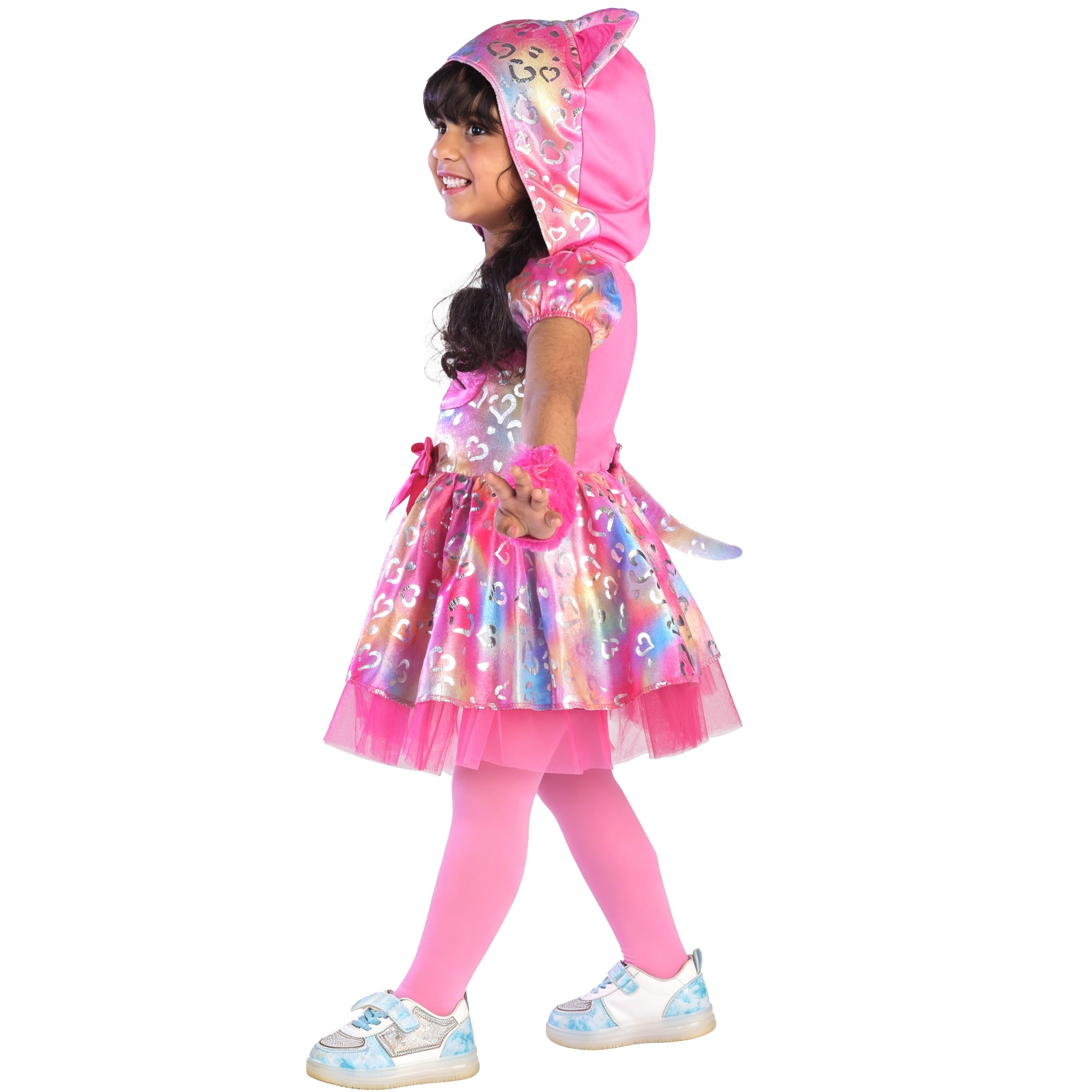 Rainbow Kitty Halloween Costume for Toddler, Size 2T, by Way to Celebrate