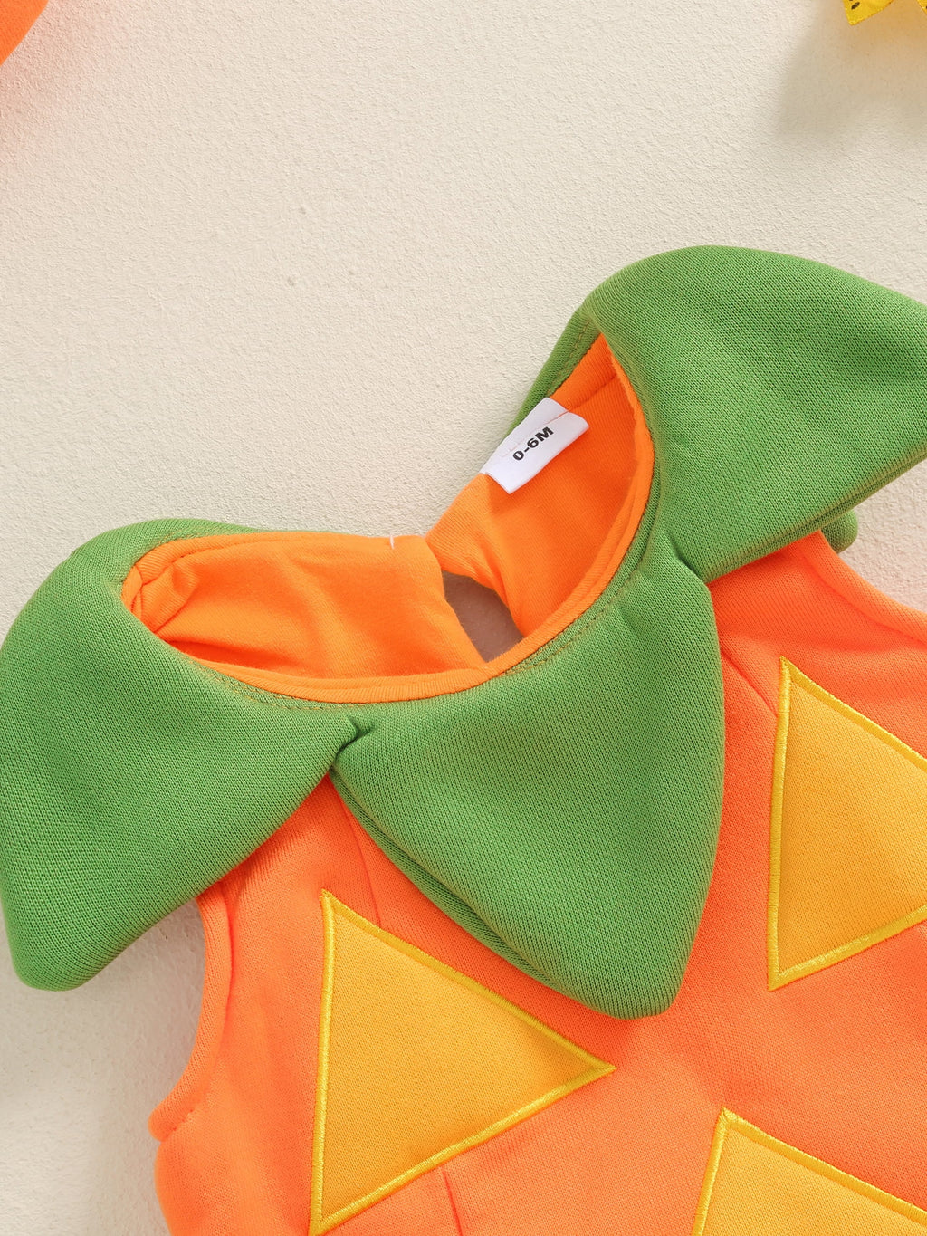 RUINIXCW Toddler Baby Girl Boy Halloween Pumpkin Costume Newborn Infant Baby Fall Halloween Outfit Sleeveless Top Hat Cosplay Party Dress Up Clothes