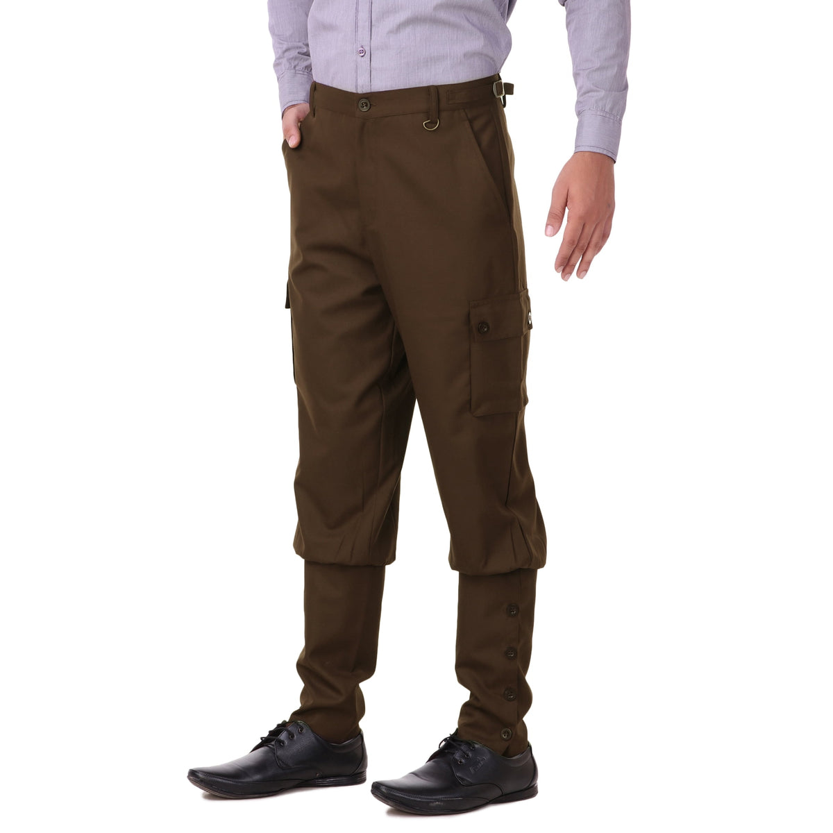 ThePirateDressing Men's Victorian Steampunk Costume Airship Pants Trousers