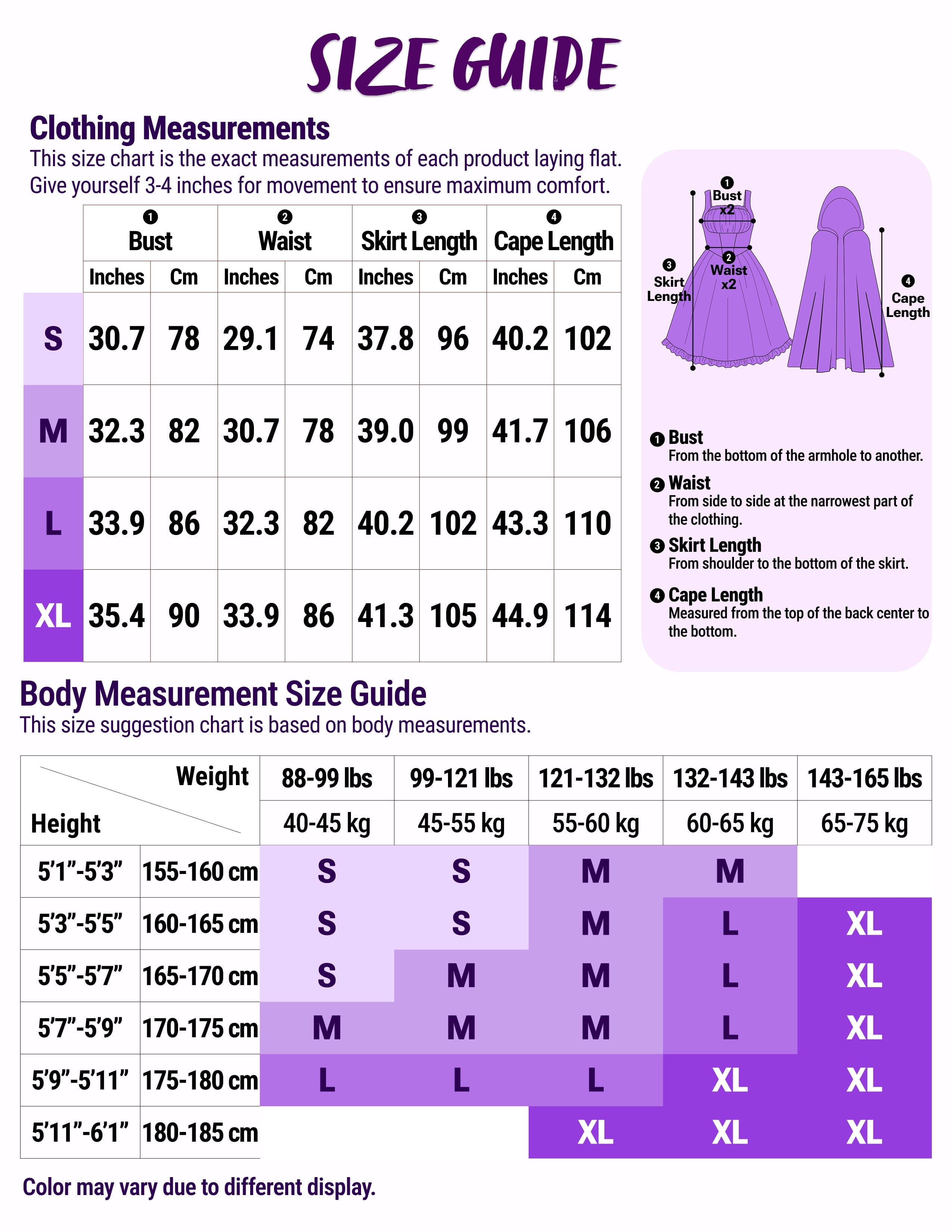 Joyfy Women Little Red Riding Hooded Costume with Dress, Cape and Gloves, Adult Women Halloween Costume for Halloween Party Cosplay