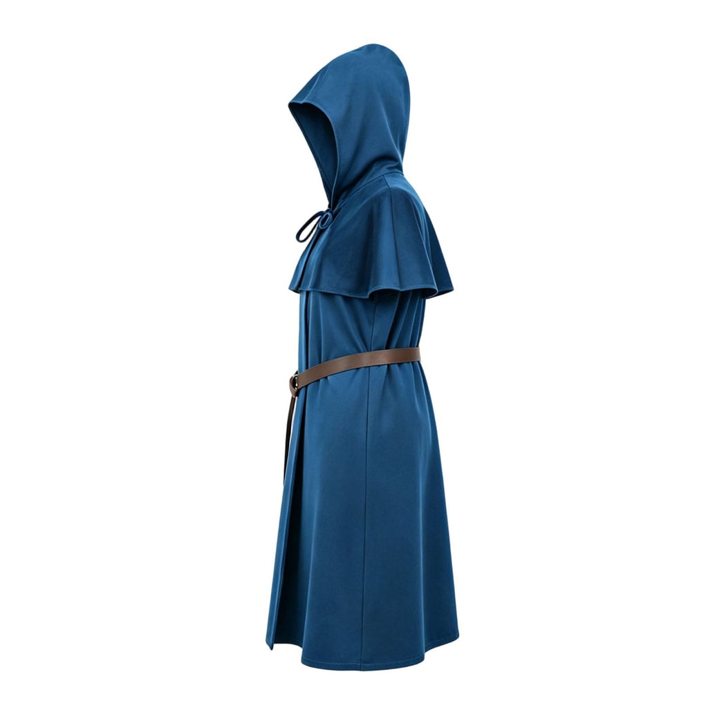 QATAINLAV Womens Gothic Hoodies Dress Fall Winter Long Sleeve Velvet Sweatshirts Cute Cat Ear Hooded Zip up Dresses with Pockets, Wine, M
