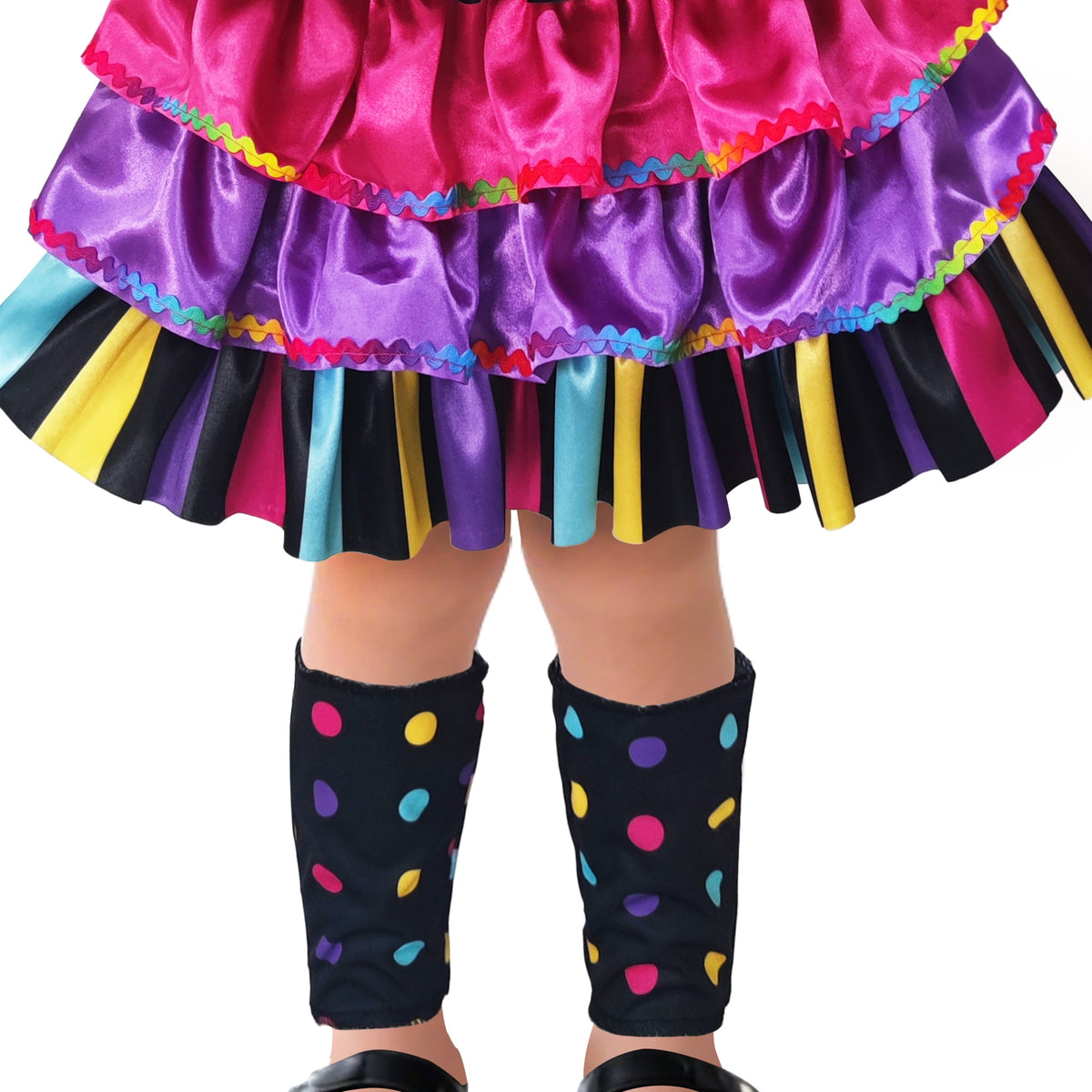 Polka Dot Witch Halloween Costume for Toddler, Size 3T-4T, by Way to Celebrate