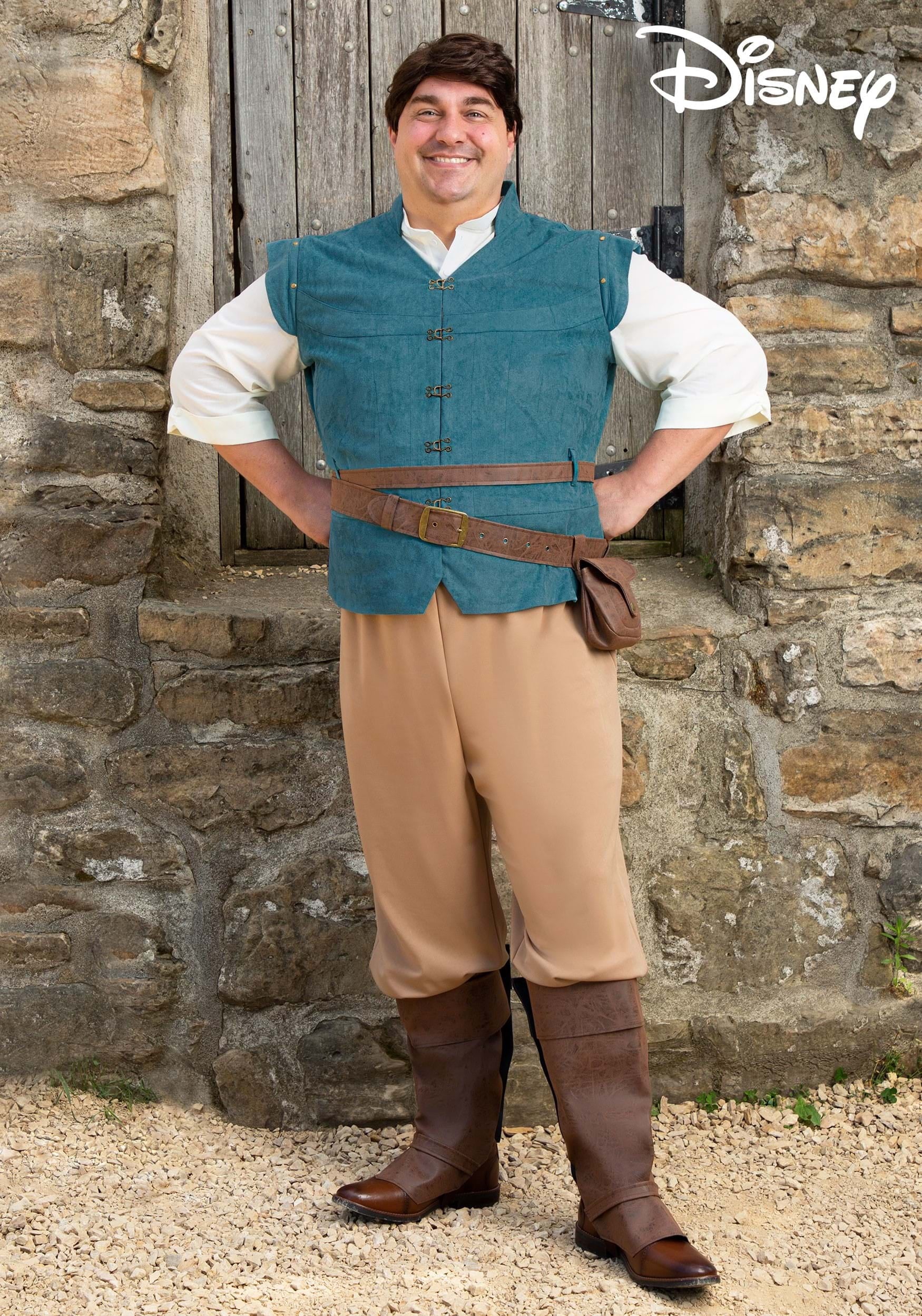 Men's Plus Size Tangled Flynn Rider Costume