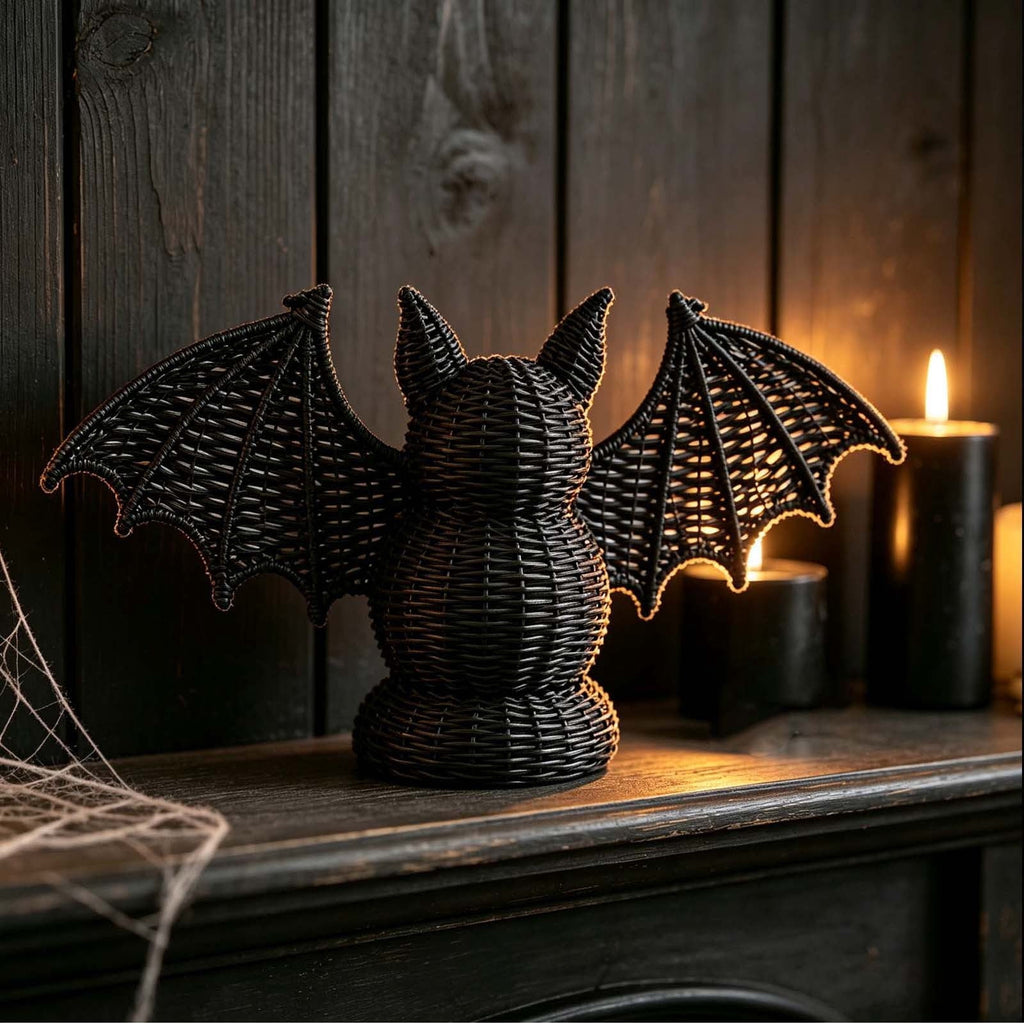 Halloween Ghost Coffee Stand Figurine, 2026 Spooky Decorative Ghost Statue for Shelf Desk Tabletop, Resin Halloween Ornament for Party, Farmhouse Seasonal Decor