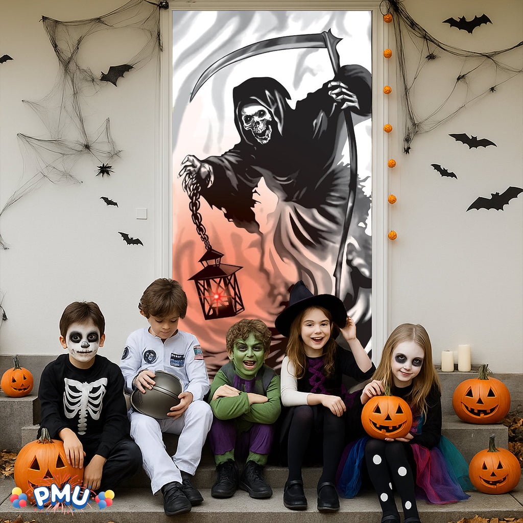 PMU Halloween Microwave Door Decoration 12in x 24in (1/pkg) Pkg/1