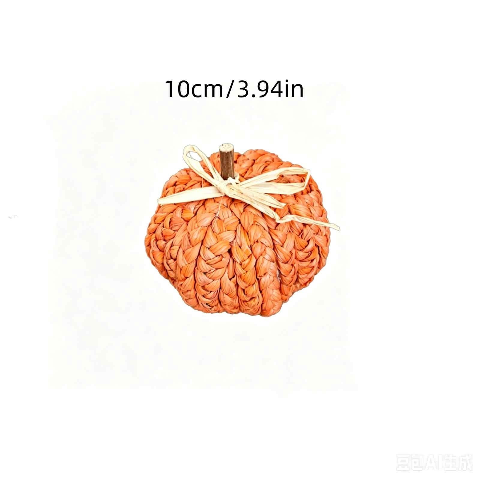 1Pc Halloween Mini Pumpkin Branches Artificial Black Twigs Vase Fillers for Table Mantel Centerpiece Creepy Gothic Scary House Decor
