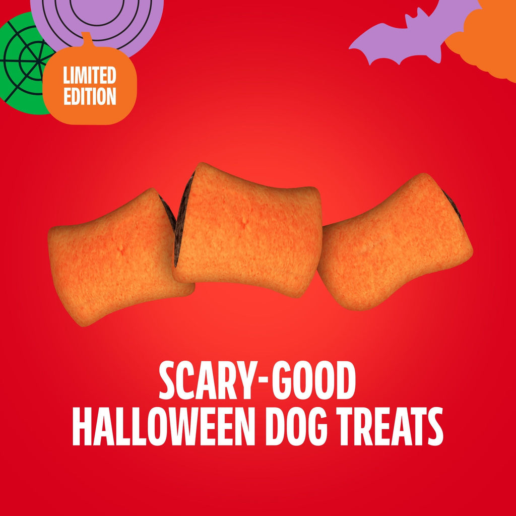 Milk Bone MaroSnacks Halloween Dog Treats, 25 oz Canister