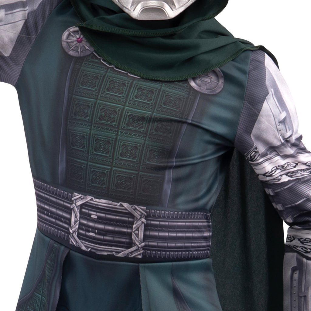 Marvel's Doctor Doom Halloween Costume for Children, Boy's Size S (6/7), by Jazwares
